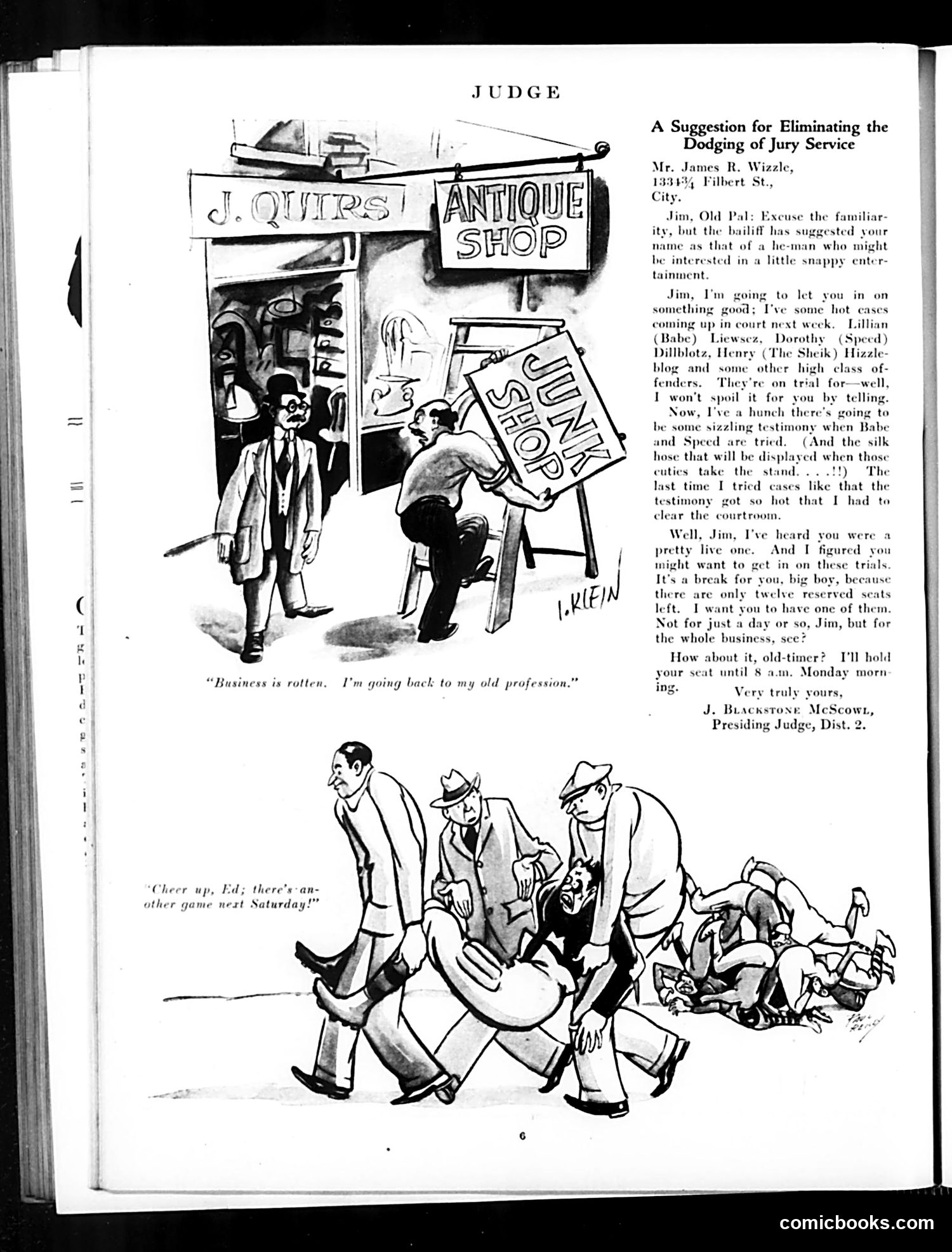 Judge — October 18, 1930 — page 8: Judge, 1930-10-18