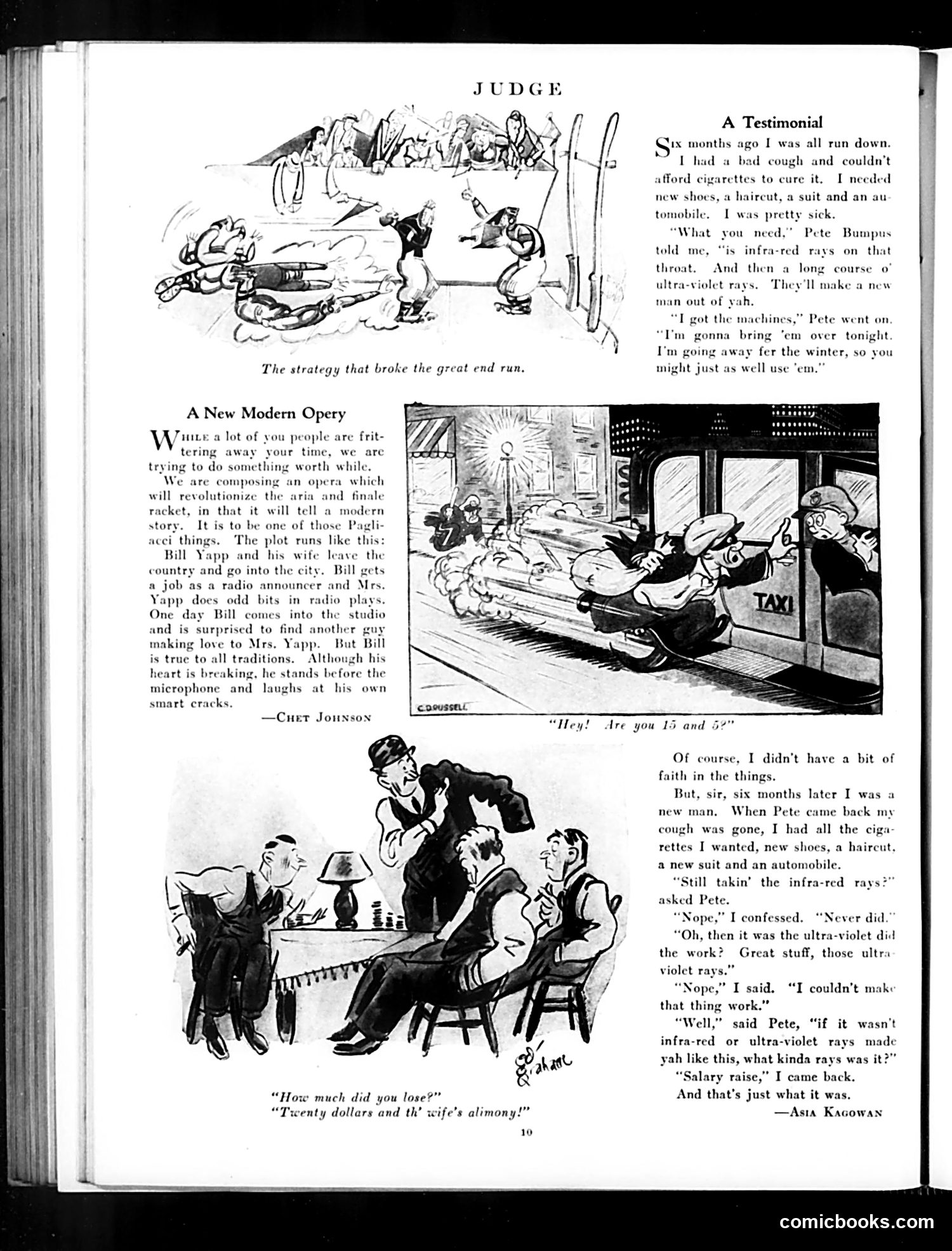 Judge — October 18, 1930 — page 12: Judge, 1930-10-18