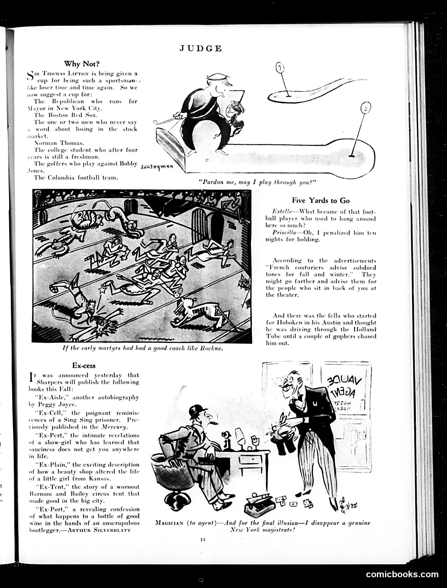 Judge — October 18, 1930 — page 13: Judge, 1930-10-18