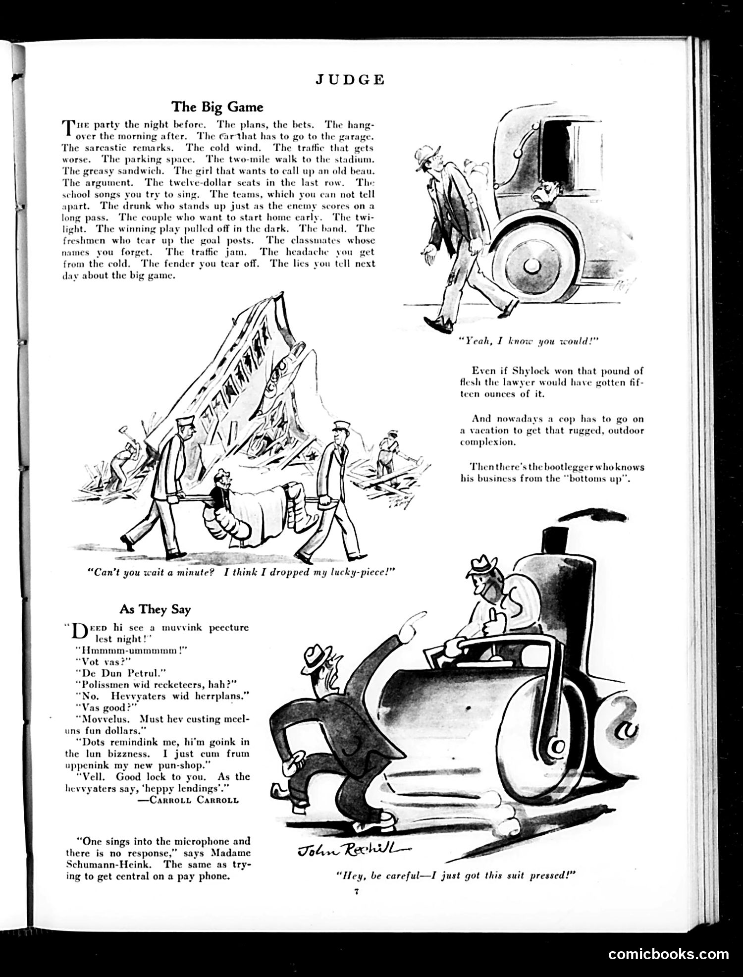 Judge — October 25, 1930 — page 9: Judge, 1930-10-25