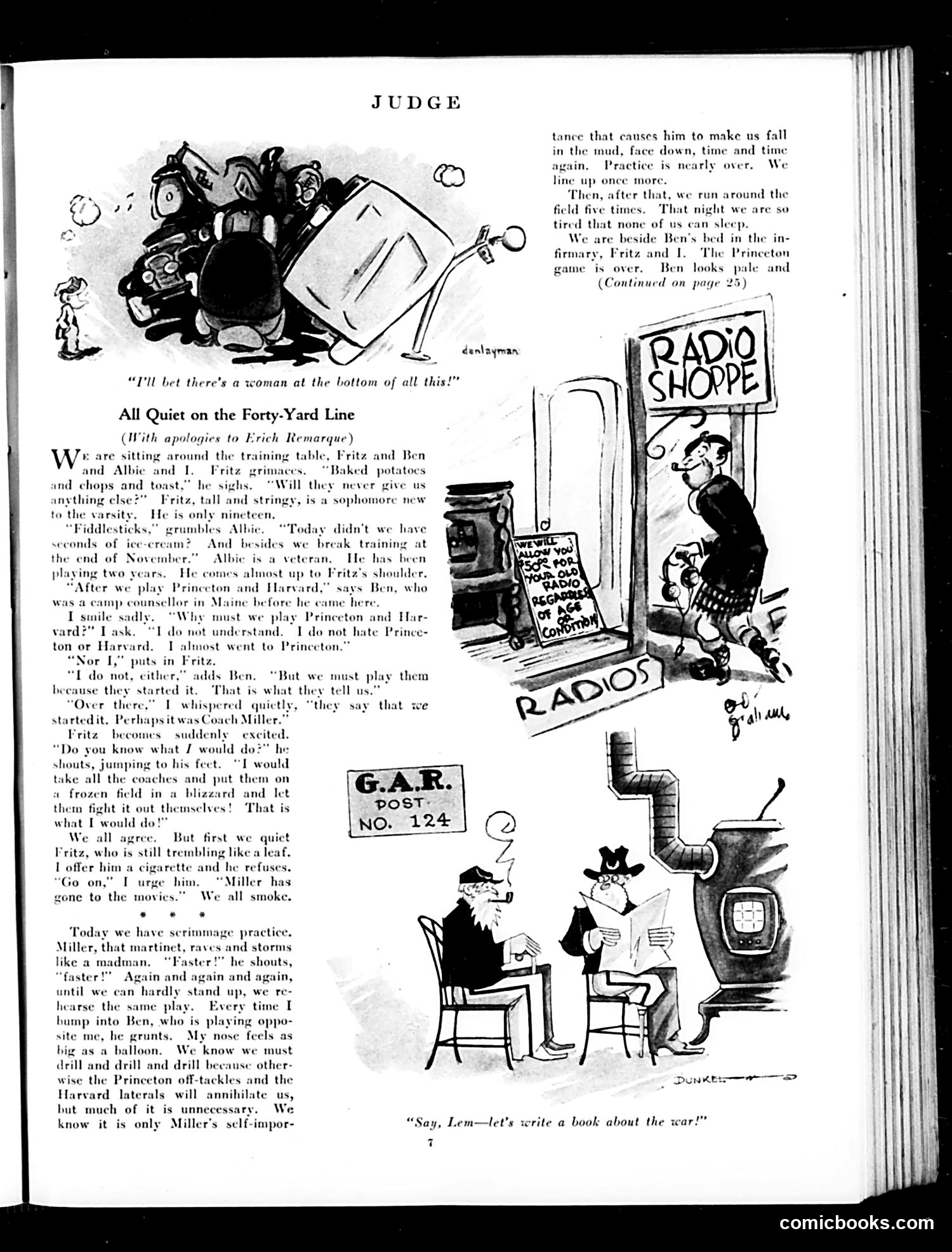 Judge — November 15, 1930 — page 9: Judge, 1930-11-15
