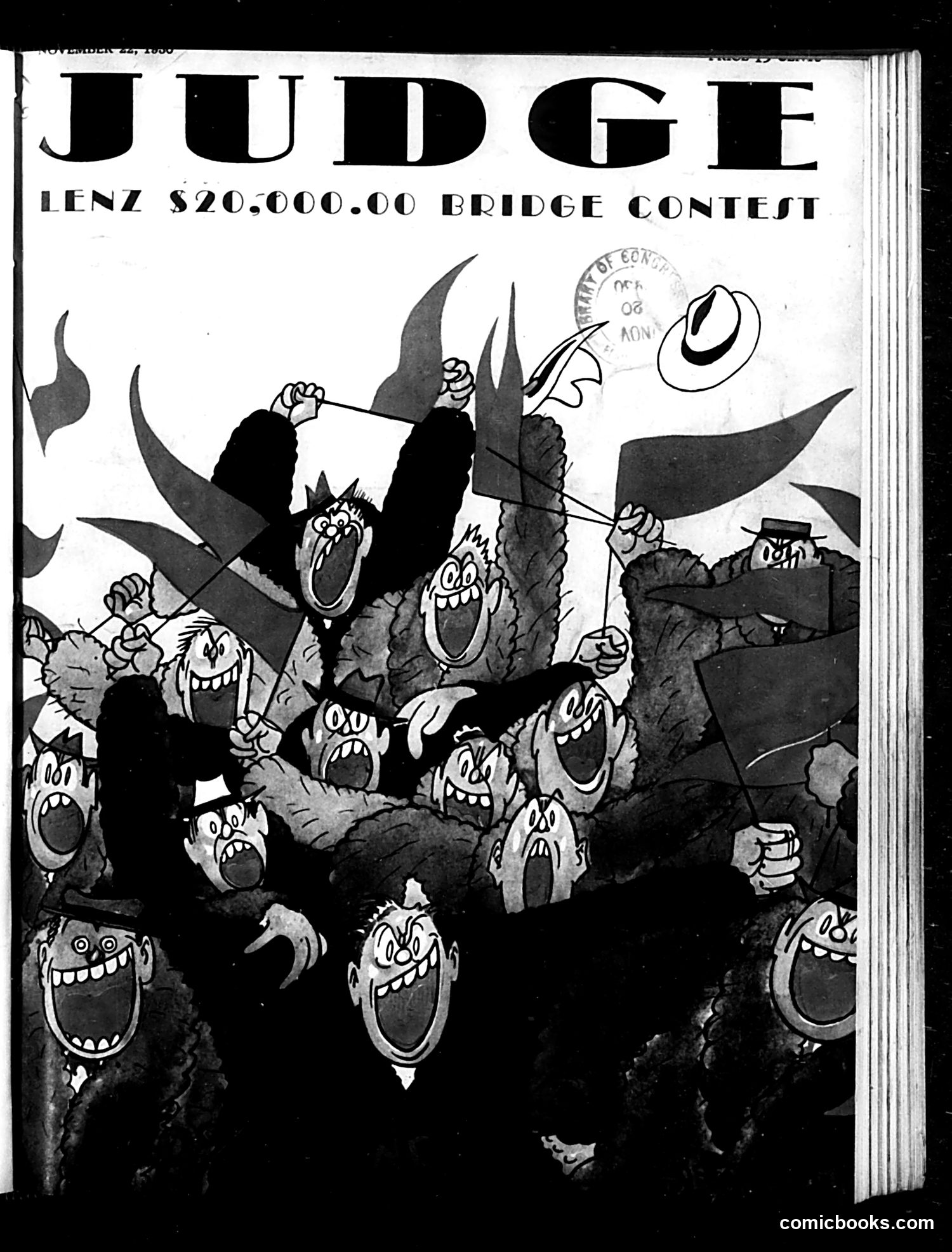 Judge — November 22, 1930 — page 1: Judge, 1930-11-22