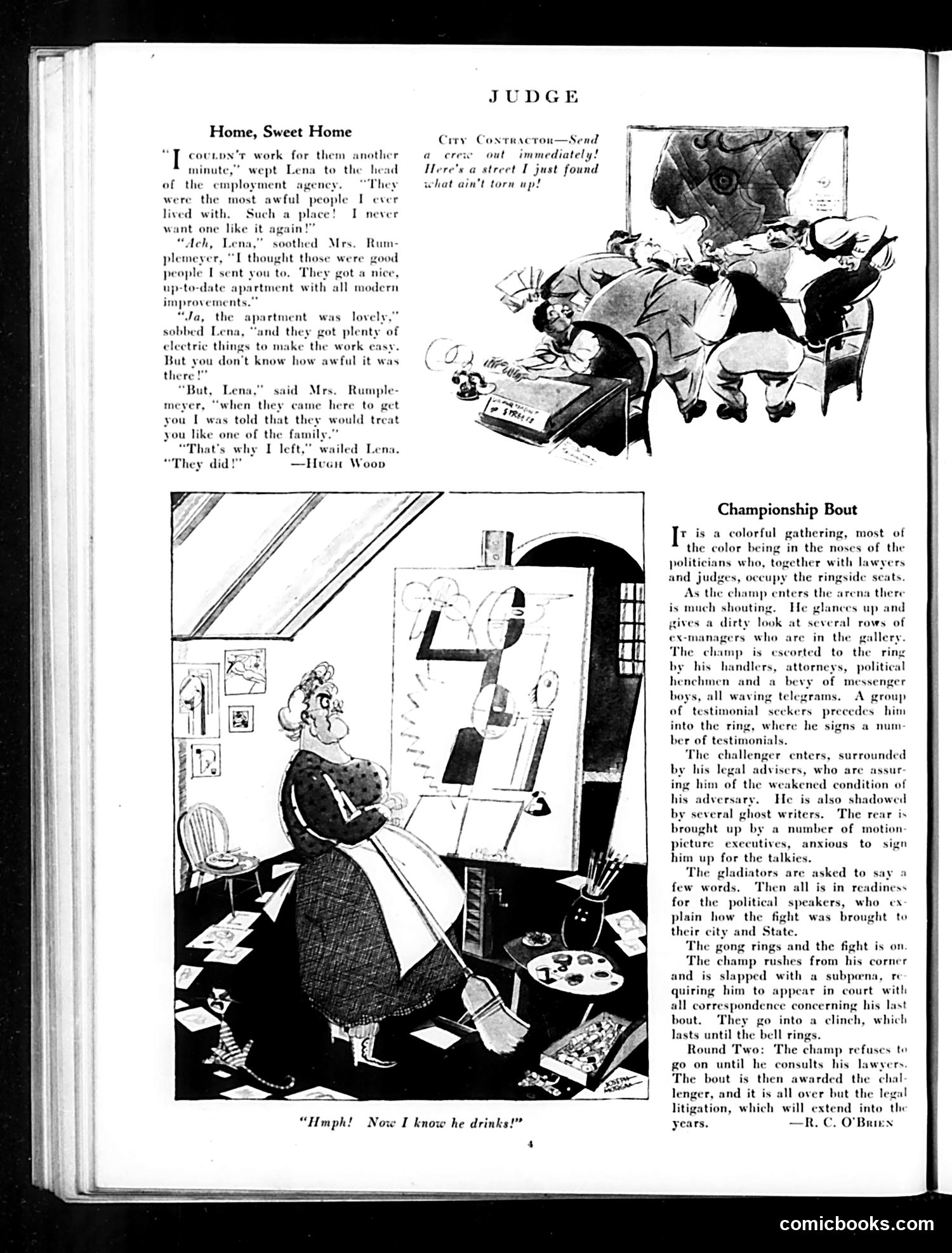Judge — November 29, 1930 — page 6: Judge, 1930-11-29