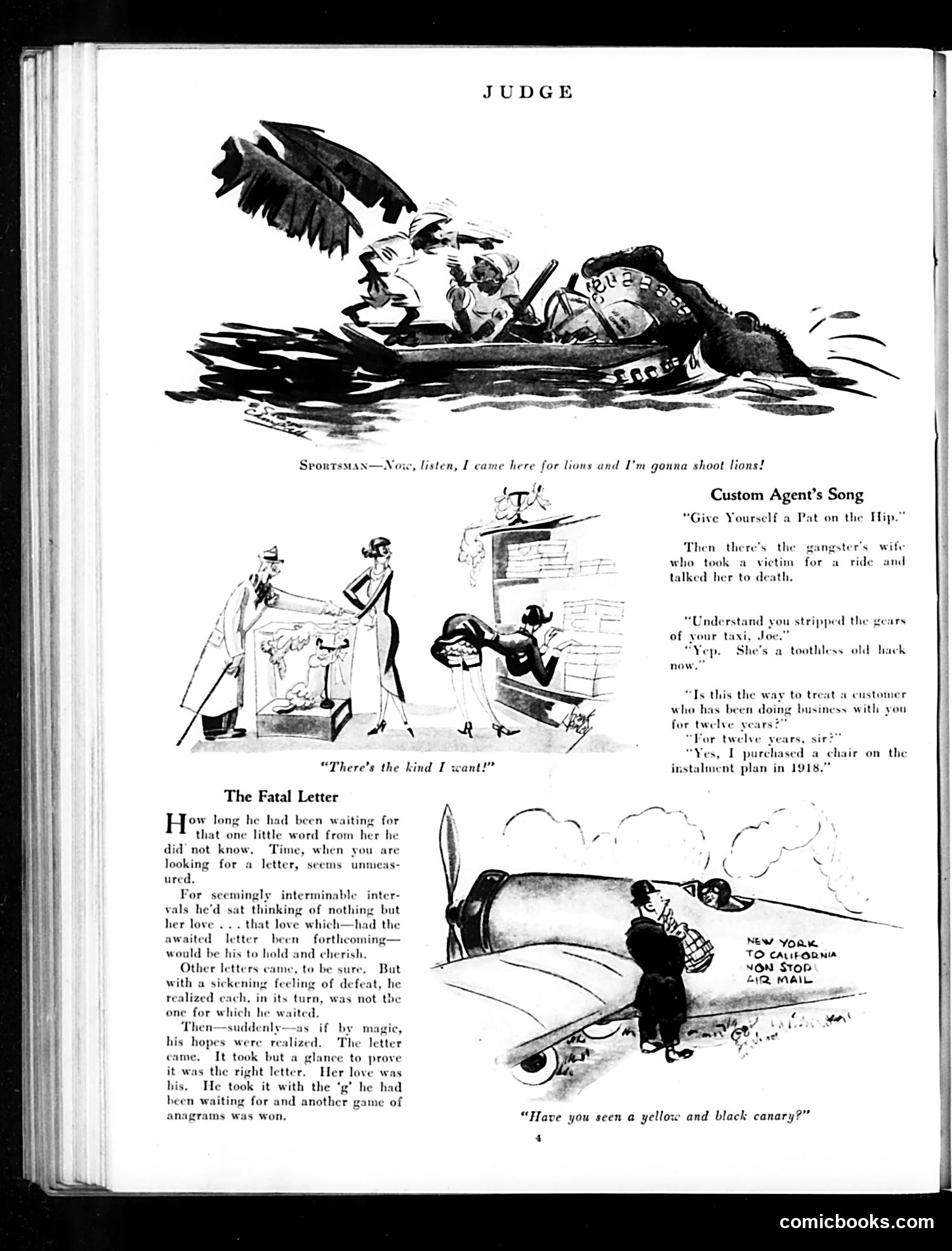 Judge — December 13, 1930 — page 6: Judge, 1930-12-13