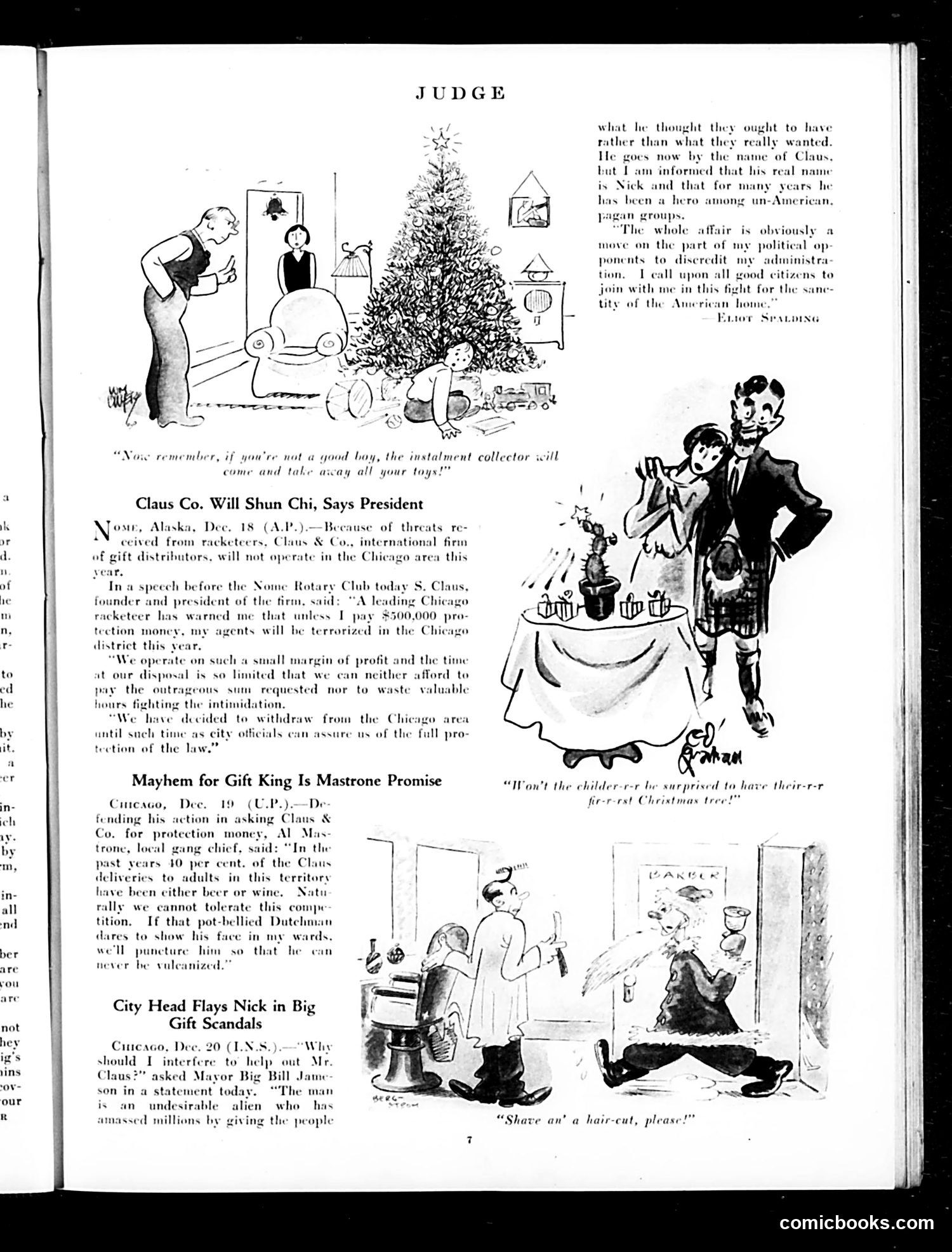 Judge — December 20, 1930 — page 9: Judge, 1930-12-20
