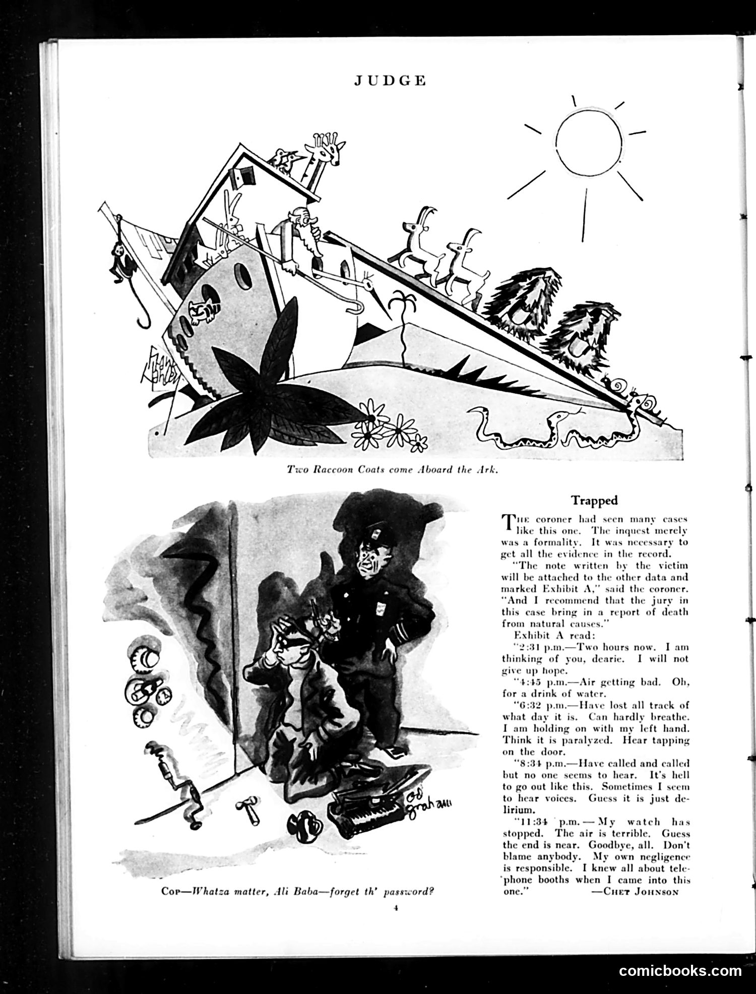 Judge — January 10, 1931 — page 6: Judge, 1931-01-10