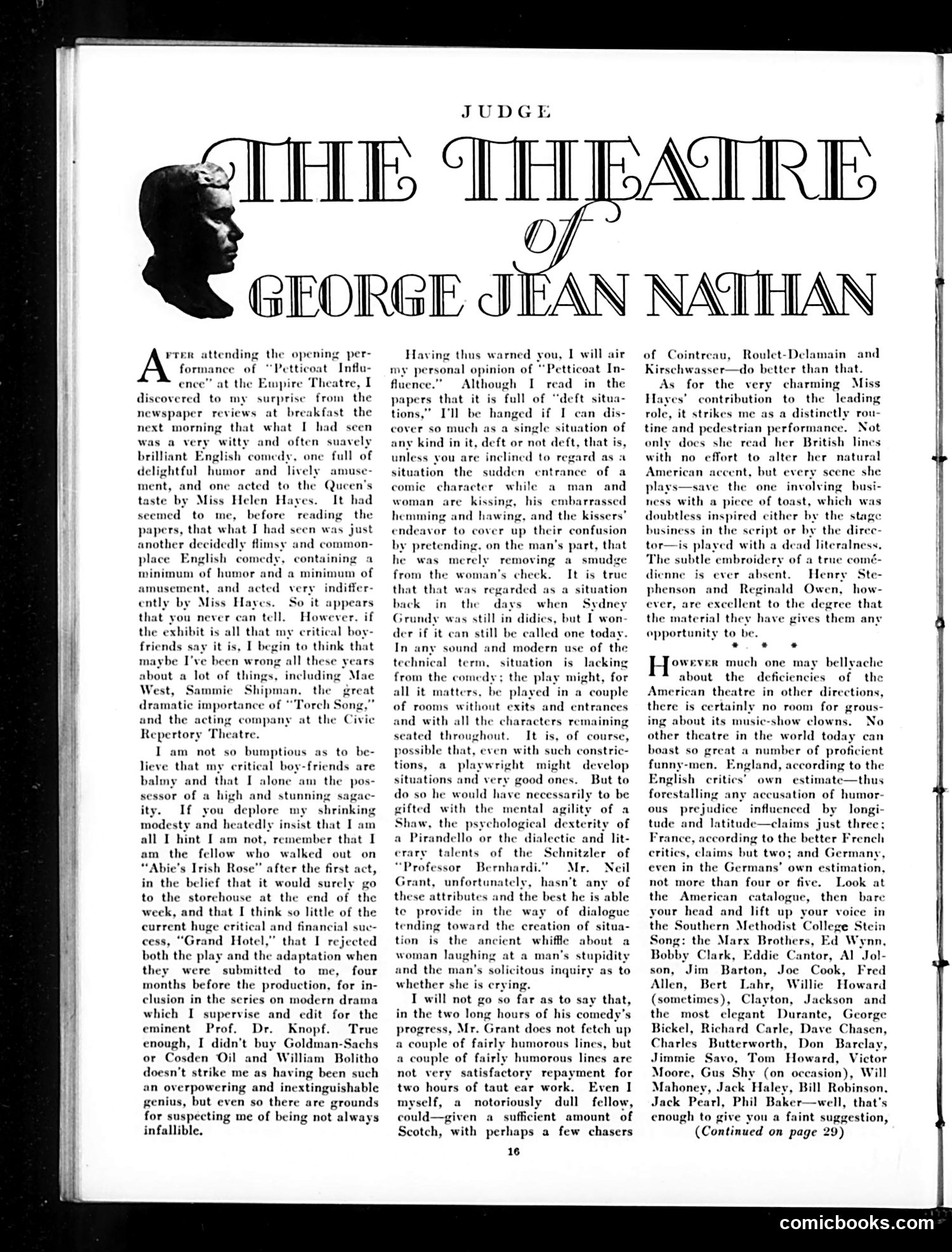 Judge — January 10, 1931 — page 18 of 36