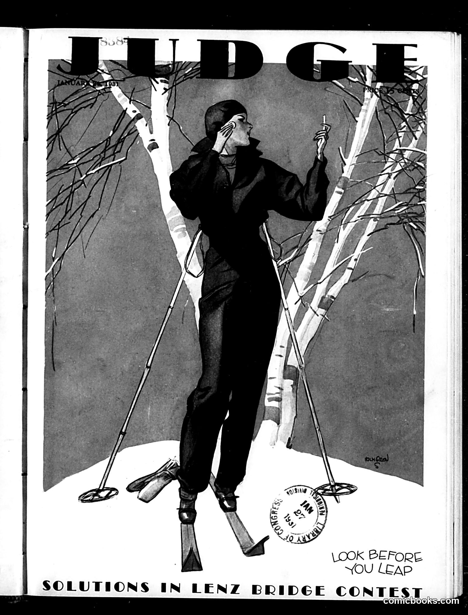 Judge — January 24, 1931 — page 1: Judge, 1931-01-24