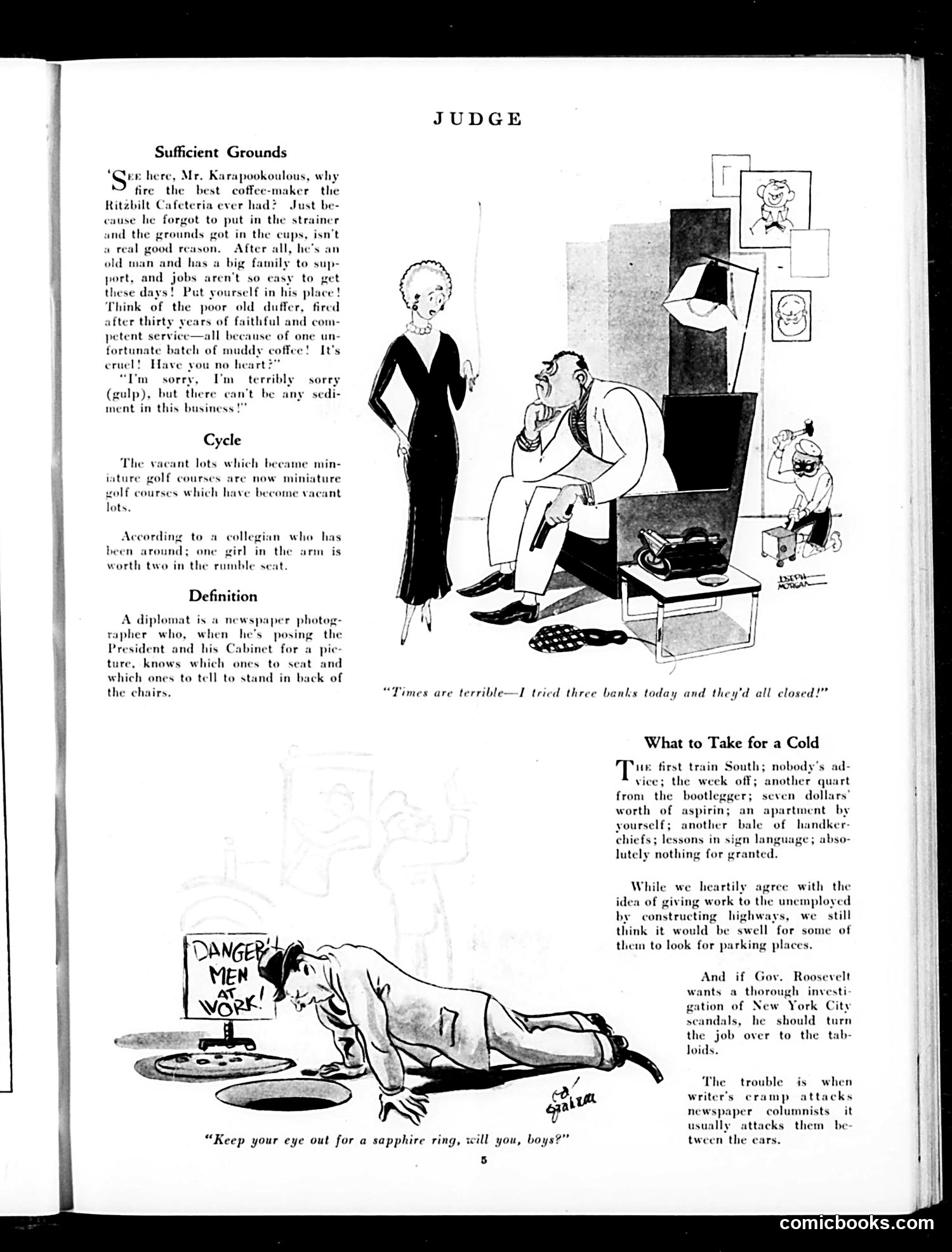 Judge — January 31, 1931 — page 7: Judge, 1931-01-31