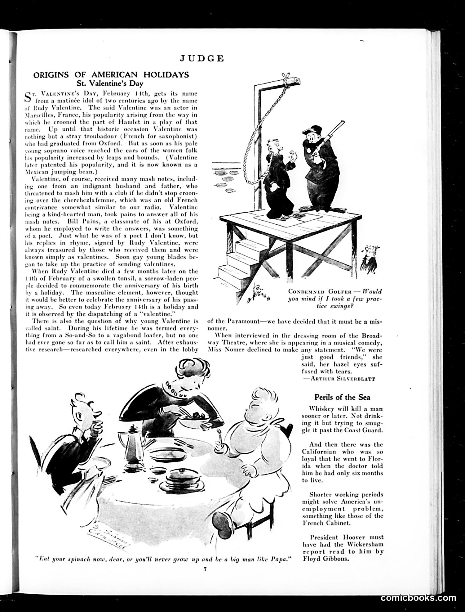 Judge — February 14, 1931 — page 9: Judge, 1931-02-14
