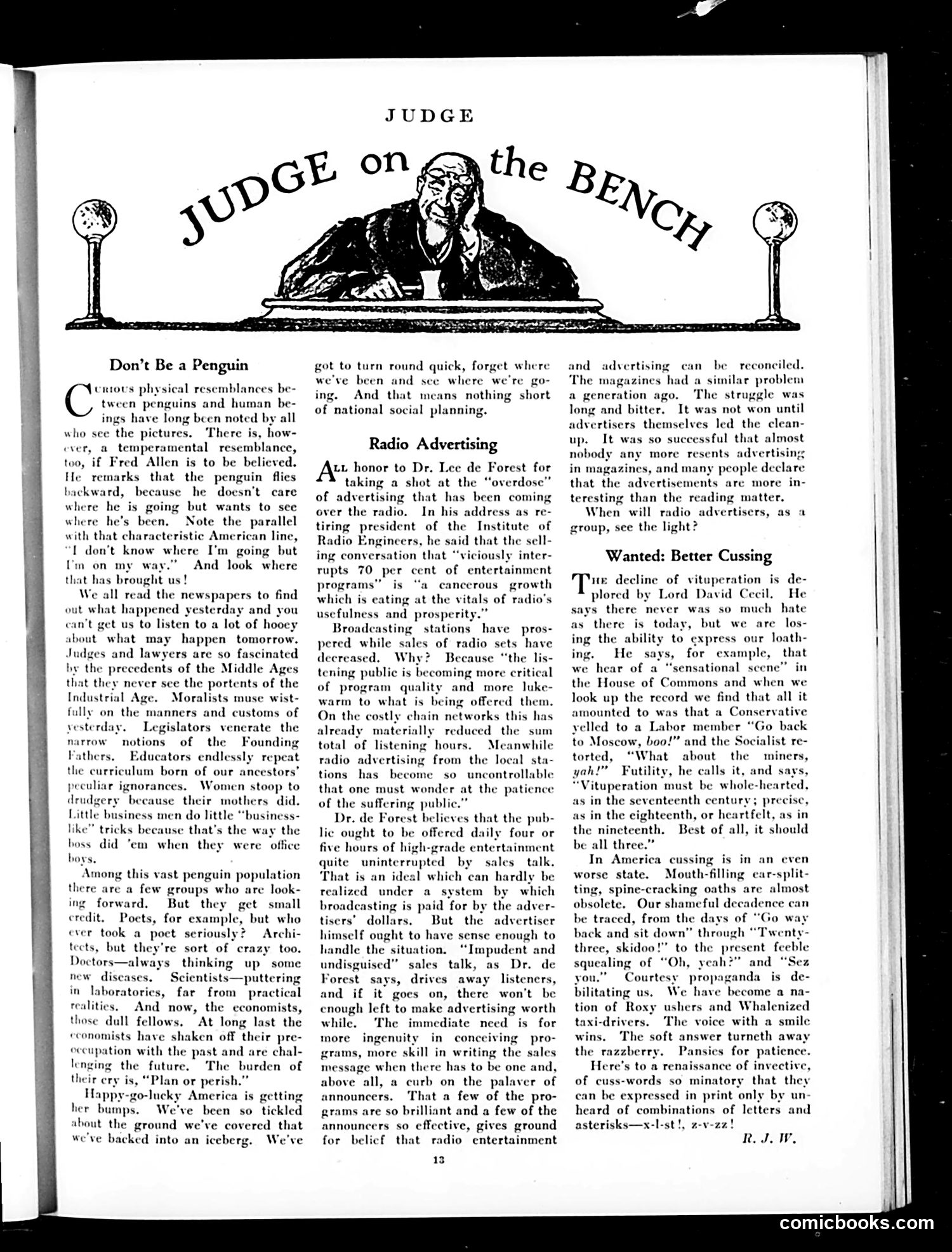 Judge — February 21, 1931 — page 15: Judge, 1931-02-21