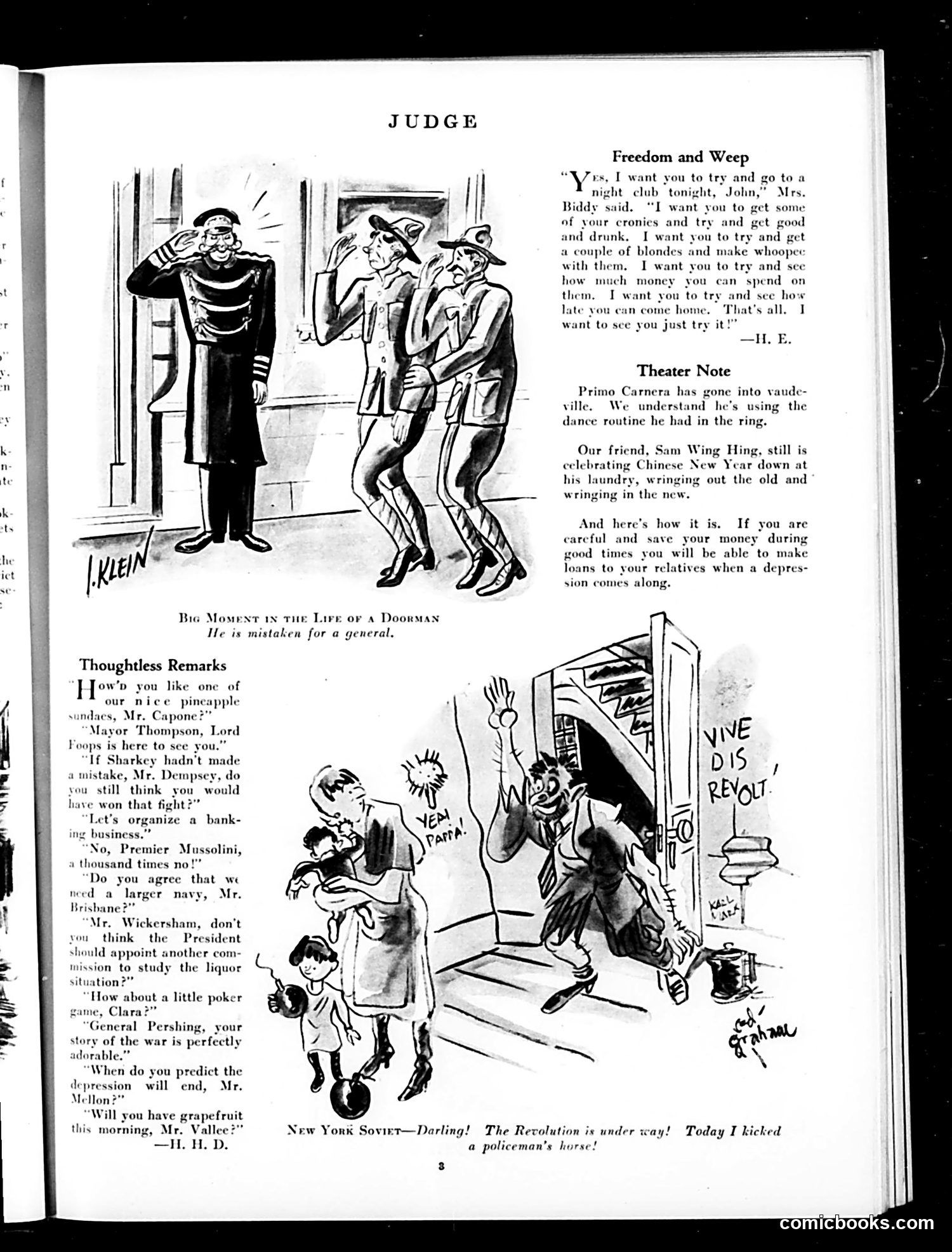 Judge — February 28, 1931 — page 5: Judge, 1931-02-28