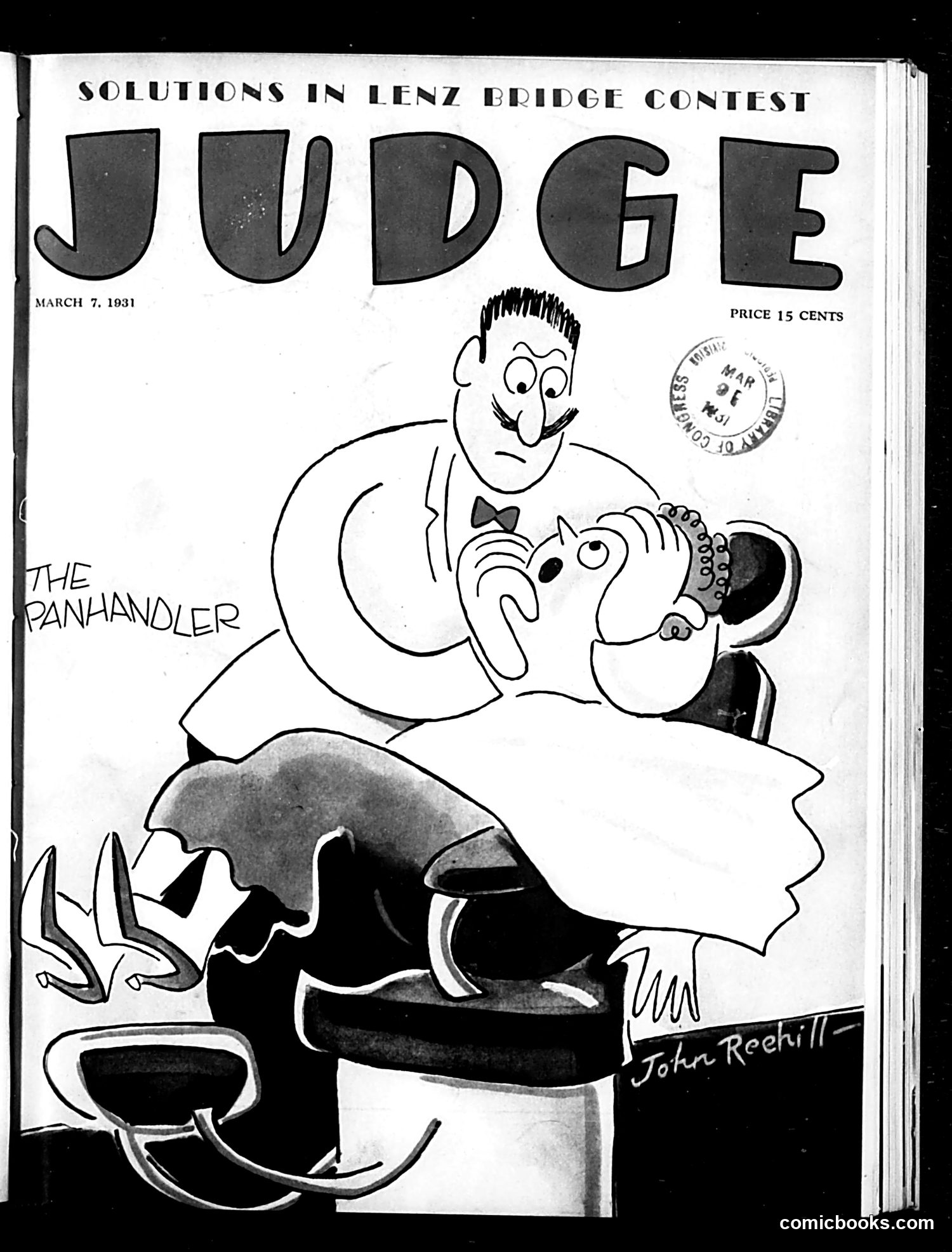 Judge — March 7, 1931 — page 1: Judge, 1931-03-07