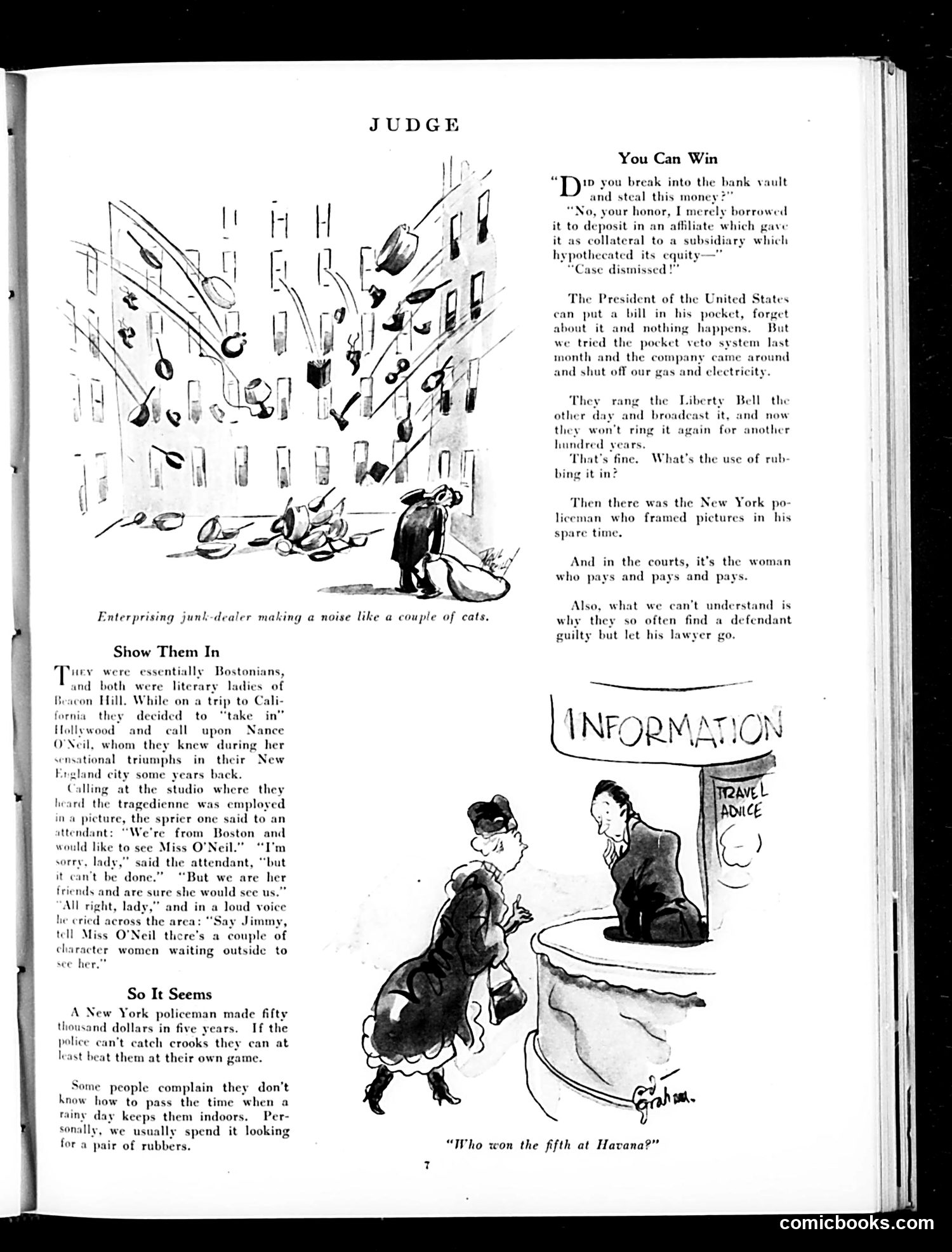 Judge — March 14, 1931 — page 9: Judge, 1931-03-14