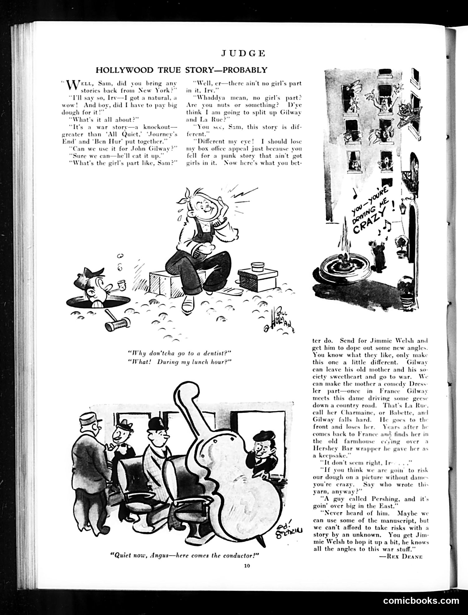 Judge — March 14, 1931 — page 12: Judge, 1931-03-14
