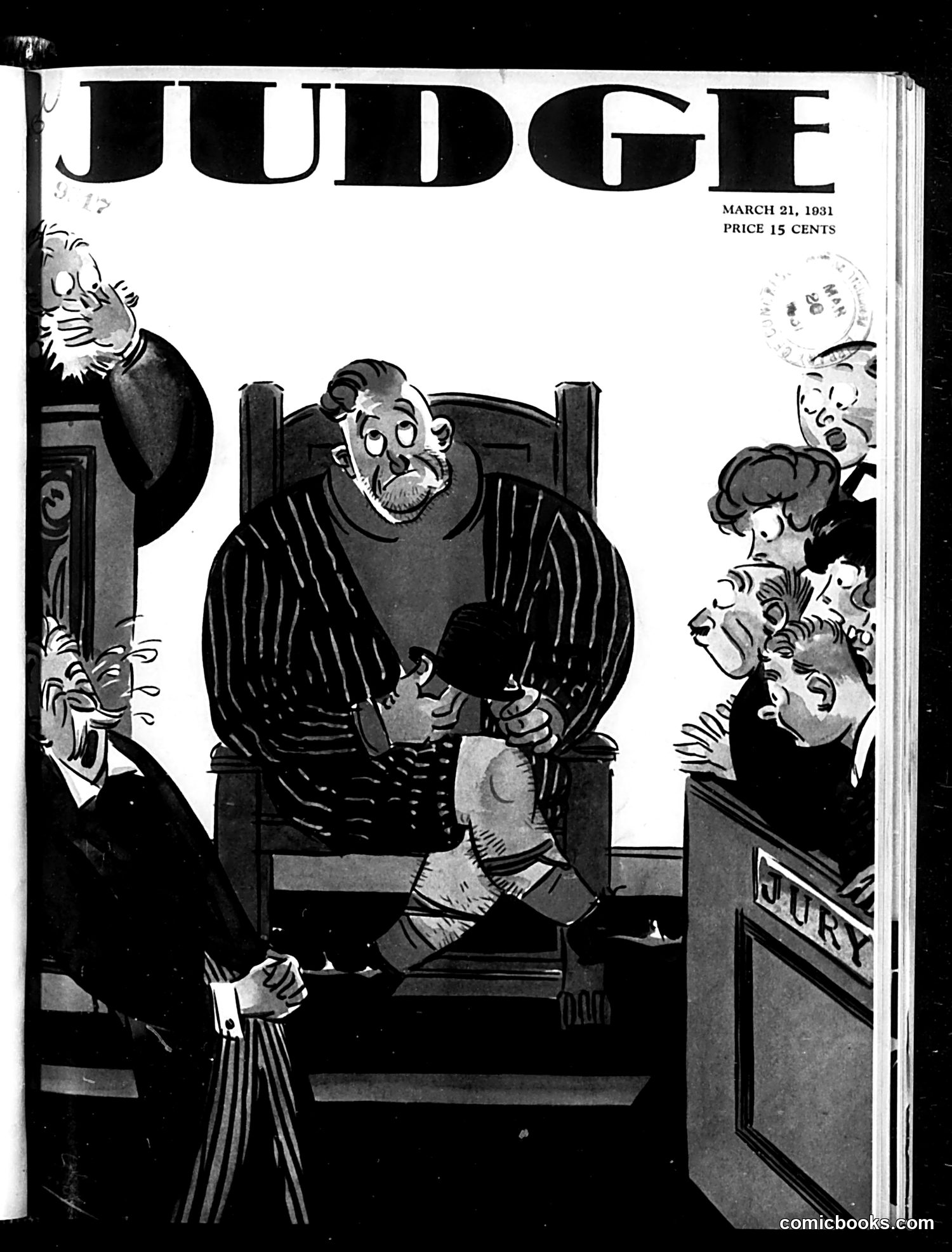 Judge — March 21, 1931 — page 1: Judge, 1931-03-21