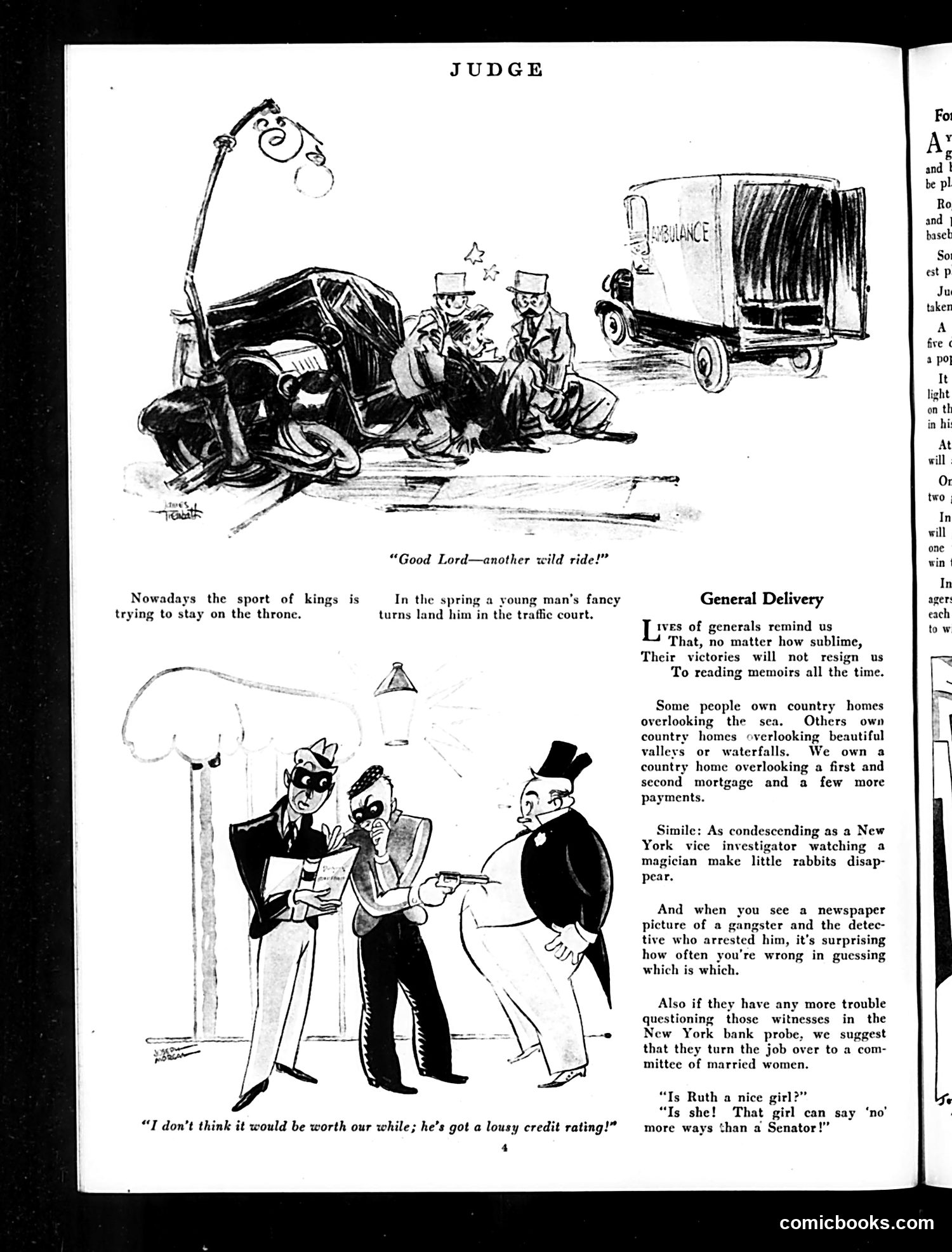 Judge — March 28, 1931 — page 6: Judge, 1931-03-28