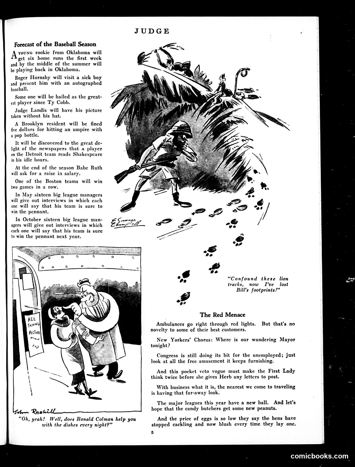 Judge — March 28, 1931 — page 7: Judge, 1931-03-28