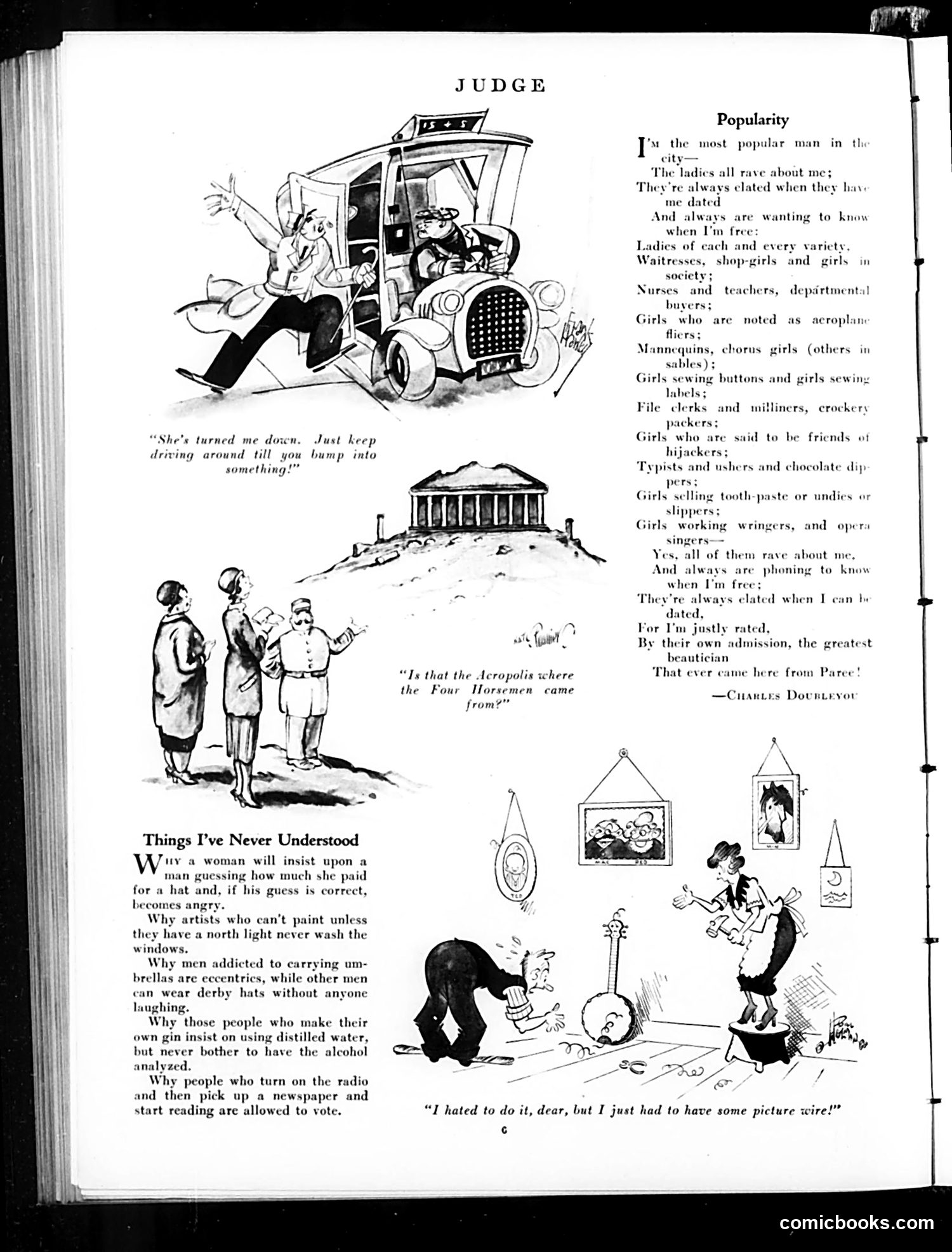 Judge — April 4, 1931 — page 8: Judge, 1931-04-04