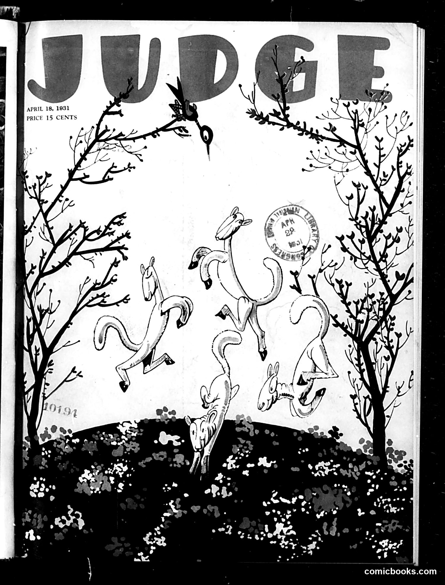 Judge — April 18, 1931 — page 1: Judge, 1931-04-18