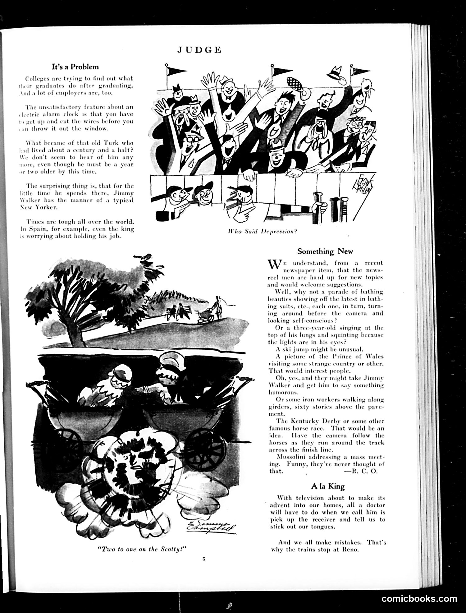 Judge — April 25, 1931 — page 7: Judge, 1931-04-25