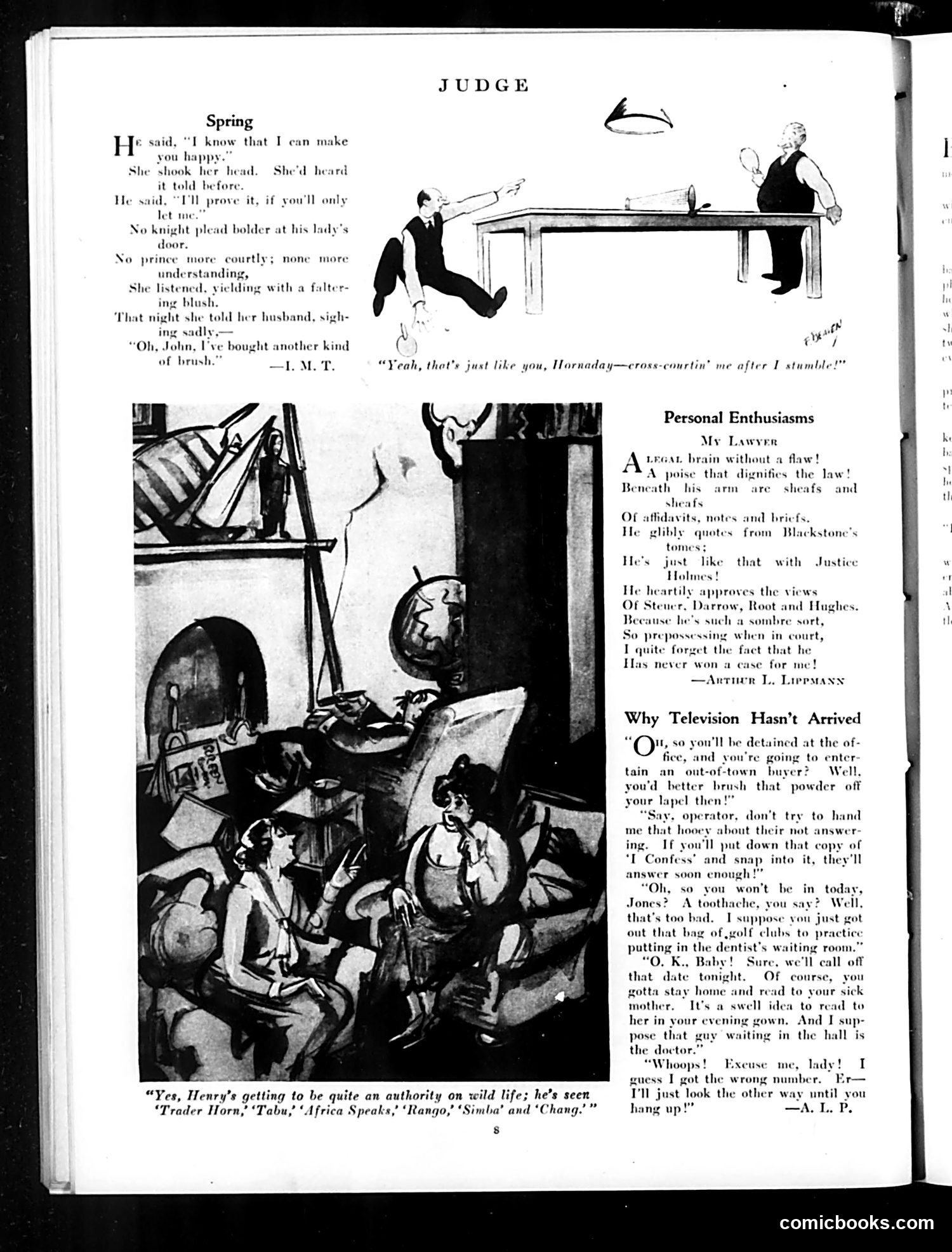 Judge — April 25, 1931 — page 10: Judge, 1931-04-25