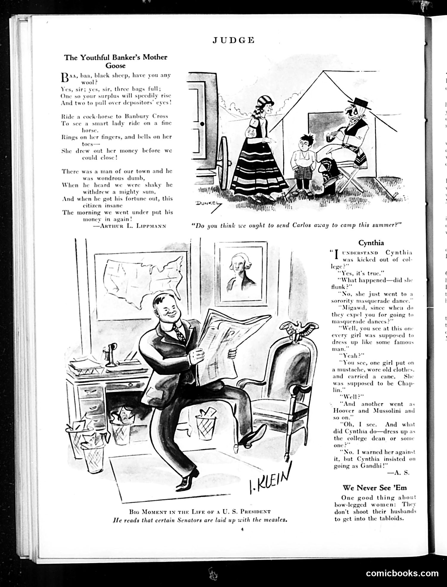 Judge — May 2, 1931 — page 6: Judge, 1931-05-02