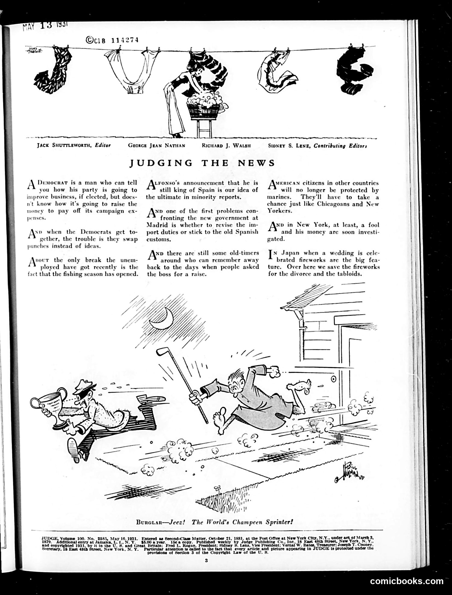 Judge — May 16, 1931 — page 5: Judge, 1931-05-16