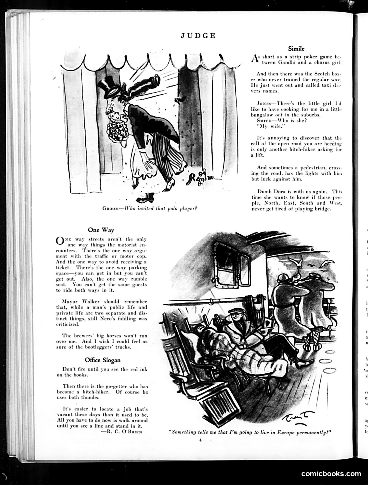 Judge — May 16, 1931 — page 6: Judge, 1931-05-16