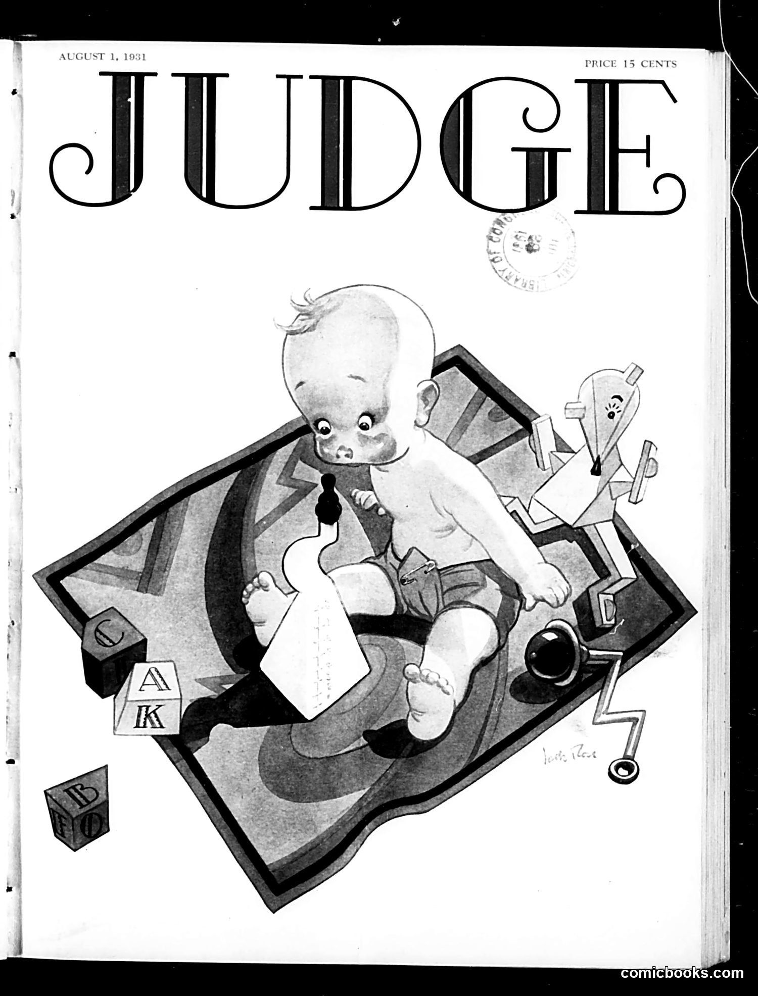 Judge — August 1, 1931 — page 1: Judge, 1931-08-01