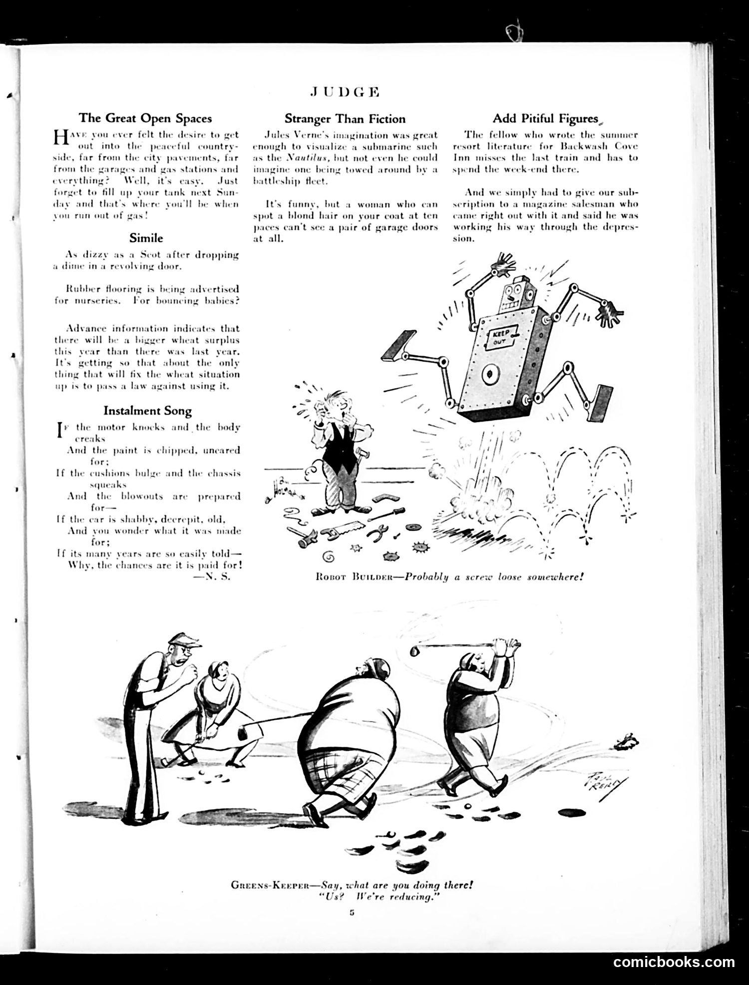 Judge — August 1, 1931 — page 7: Judge, 1931-08-01
