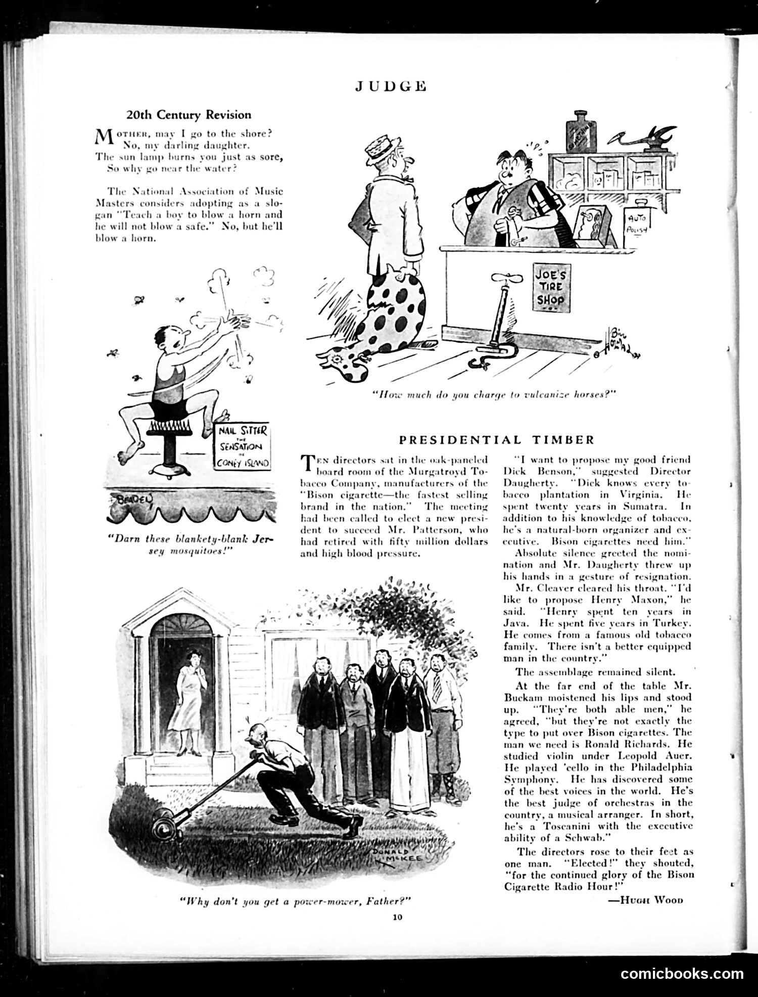 Judge — August 1, 1931 — page 12: Judge, 1931-08-01