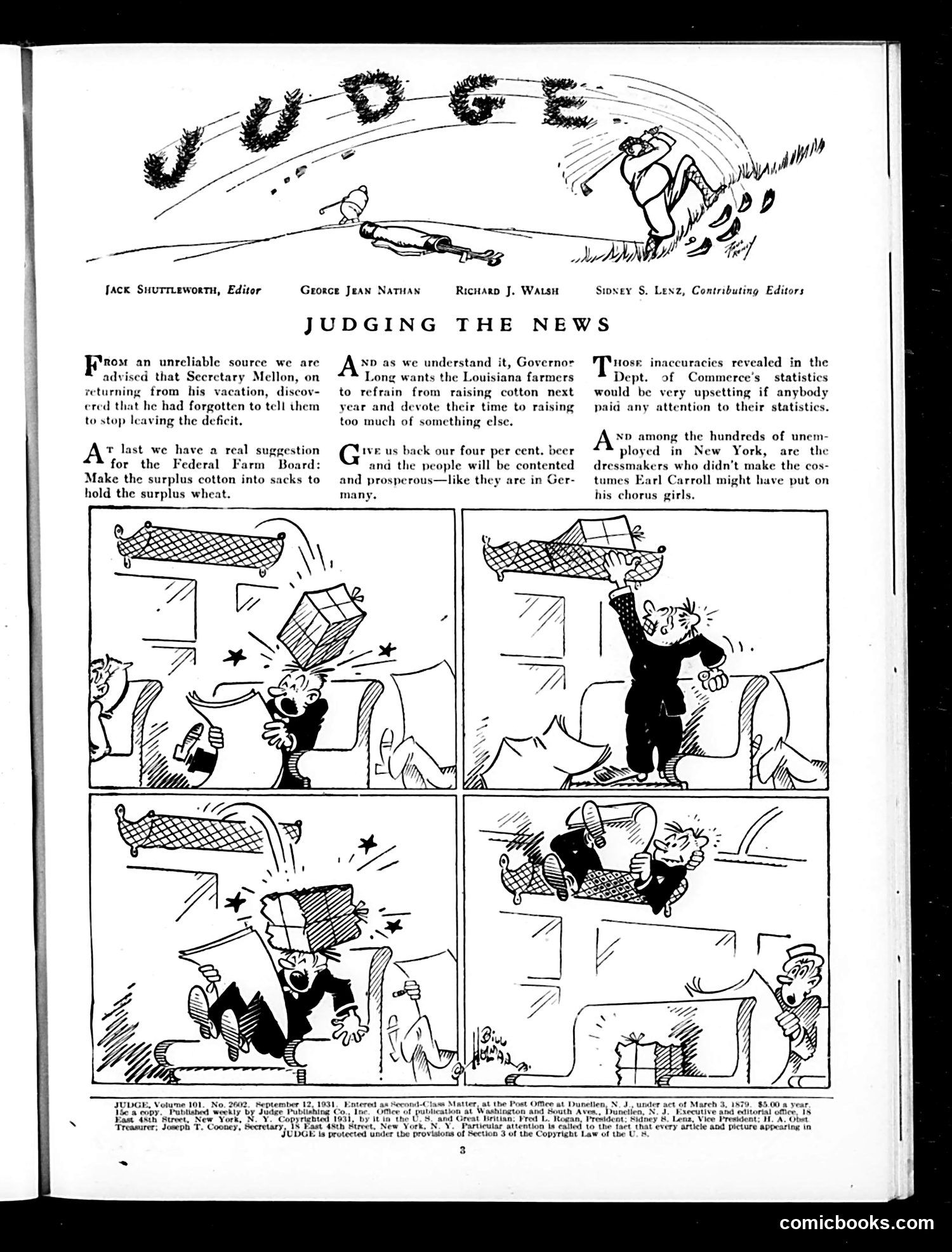 Judge — September 12, 1931 — page 5: Judge, 1931-09-12