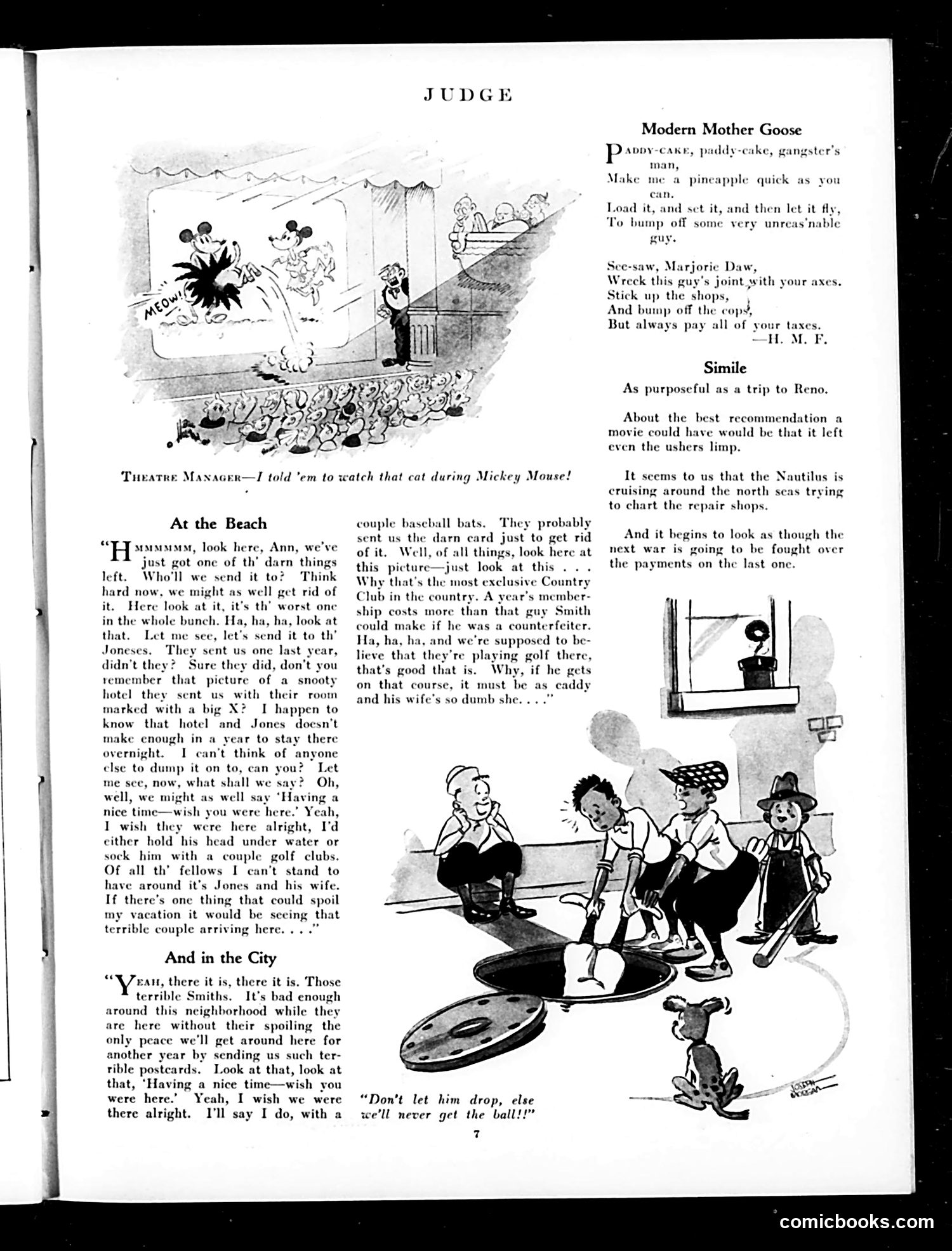 Judge — September 19, 1931 — page 9: Judge, 1931-09-19