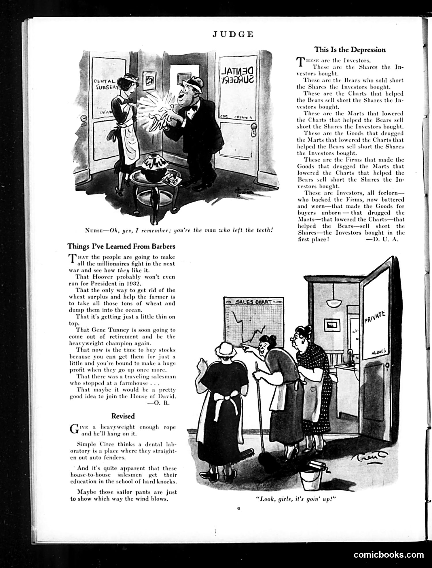 Judge — September 26, 1931 — page 8: Judge, 1931-09-26