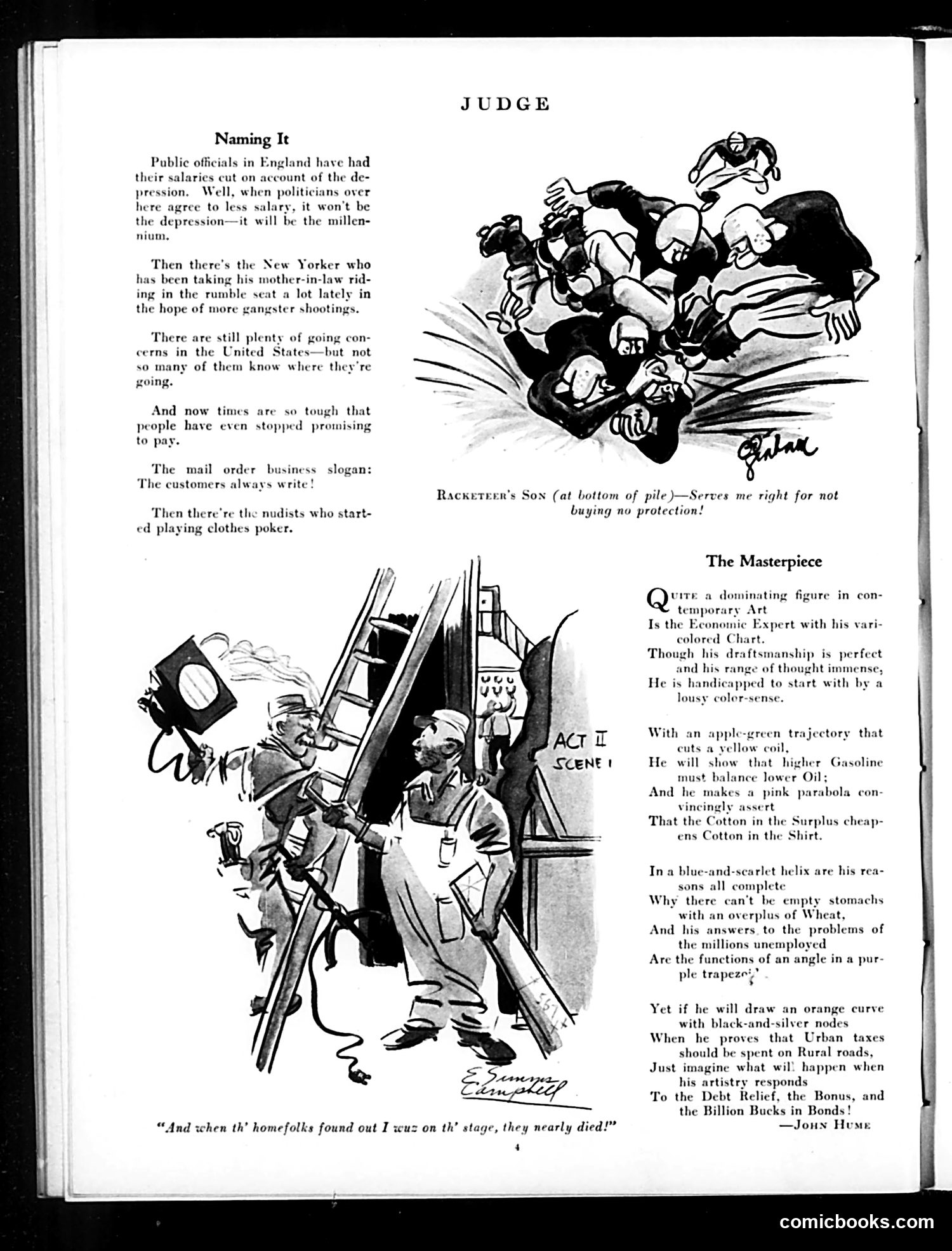 Judge — October 3, 1931 — page 6: Judge, 1931-10-03