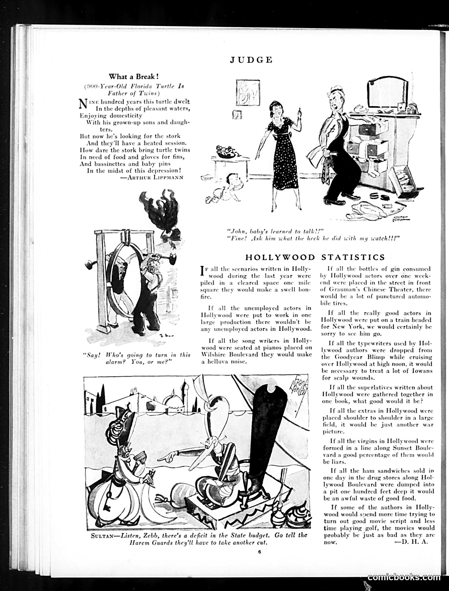 Judge — October 10, 1931 — page 8: Judge, 1931-10-10