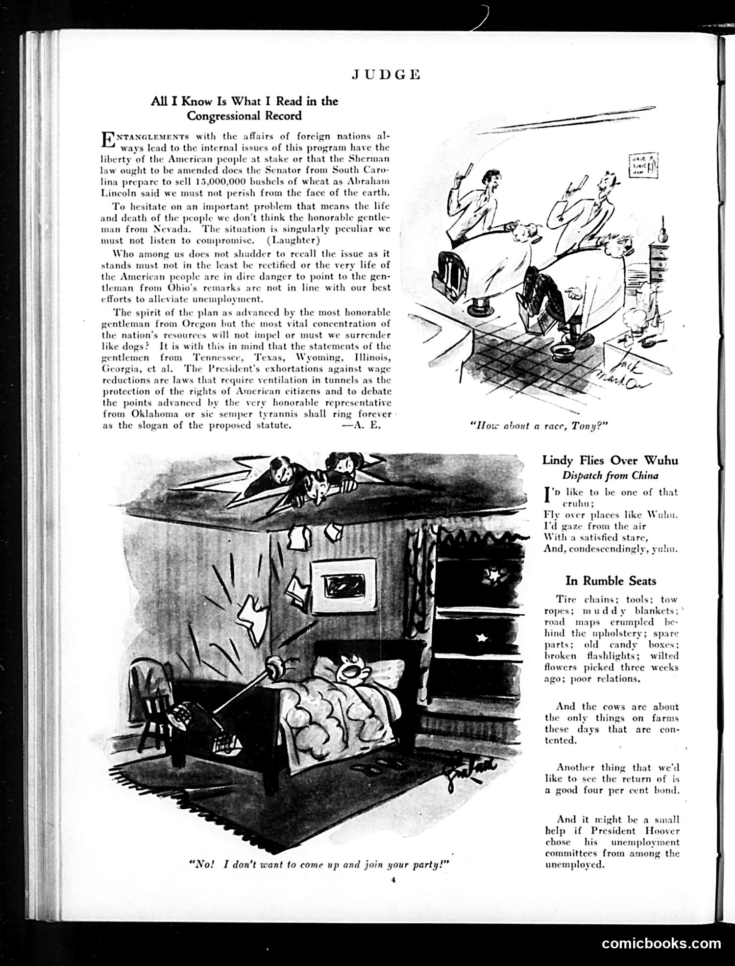 Judge — October 17, 1931 — page 6: Judge, 1931-10-17