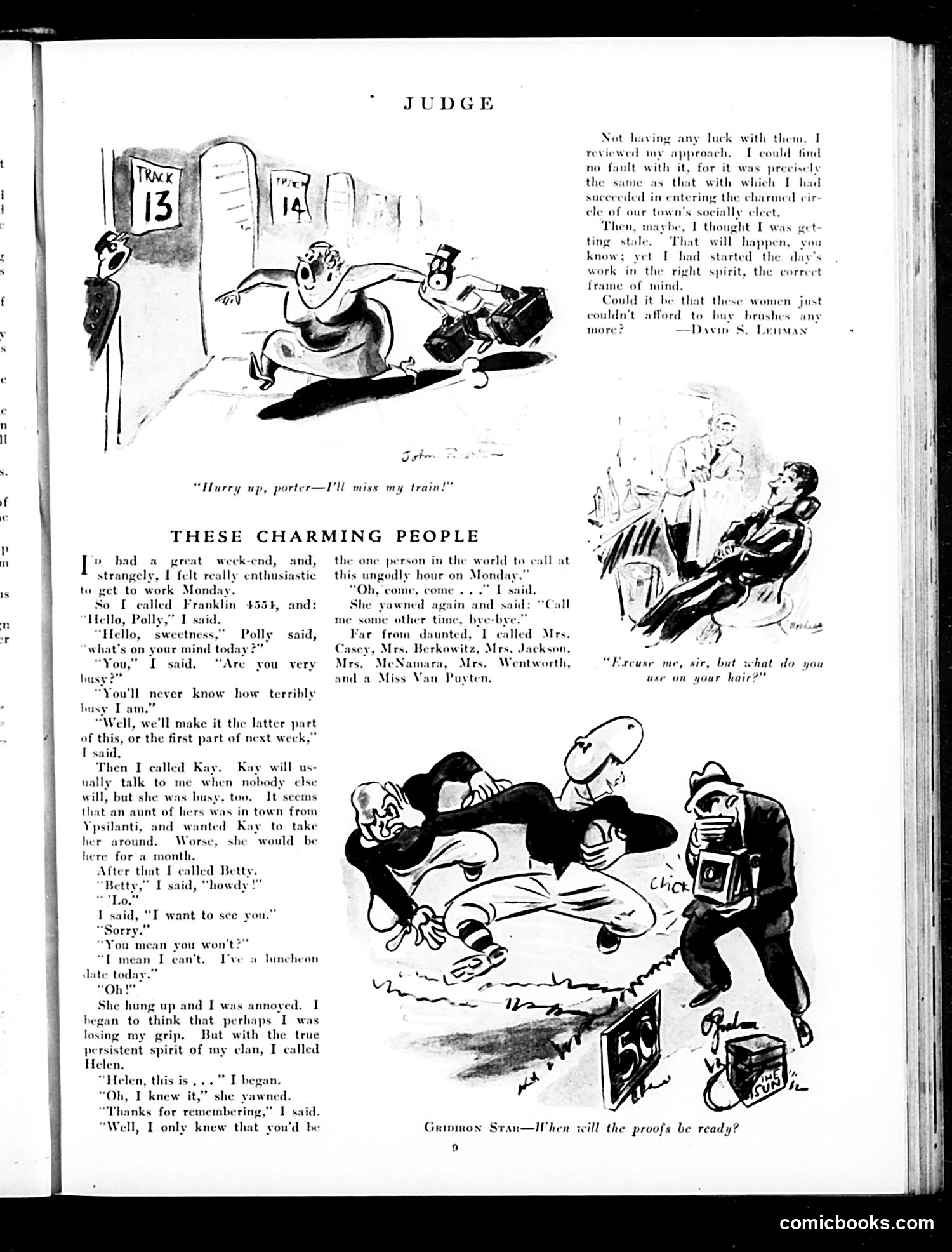 Judge — November 7, 1931 — page 11: Judge, 1931-11-07