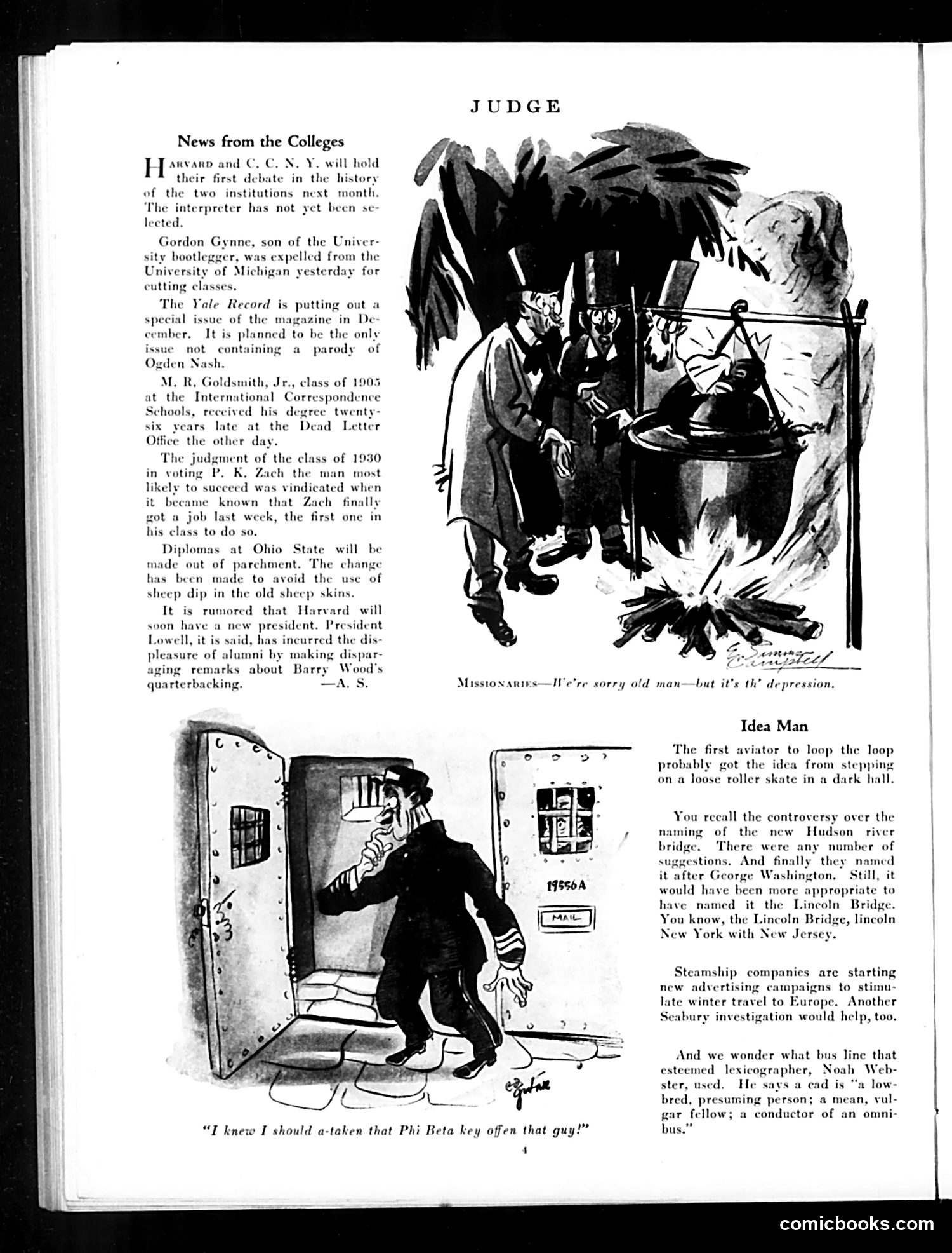 Judge — December 12, 1931 — page 6: Judge, 1931-12-12