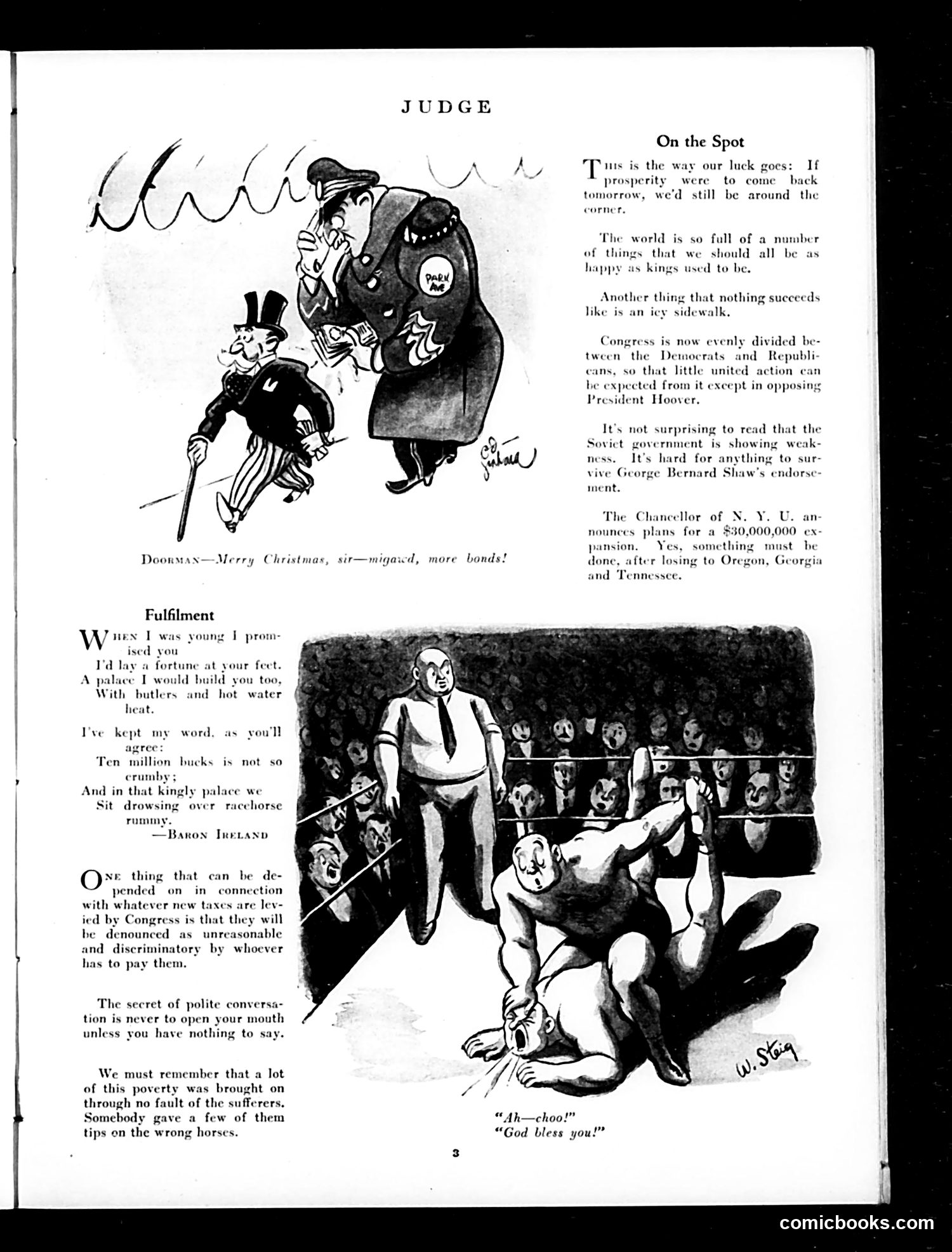 Judge — December 26, 1931 — page 5: Judge, 1931-12-26