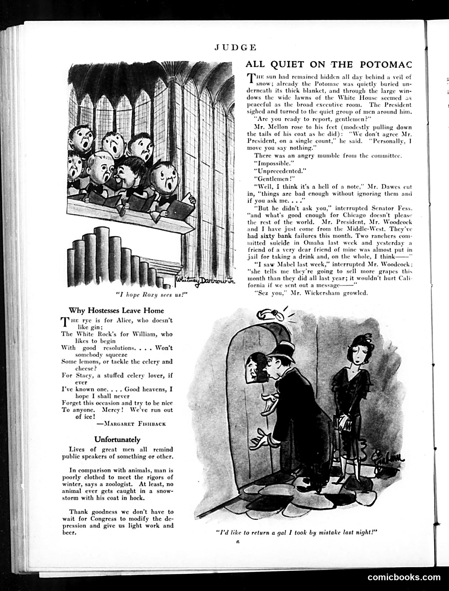 Judge — December 26, 1931 — page 8: Judge, 1931-12-26