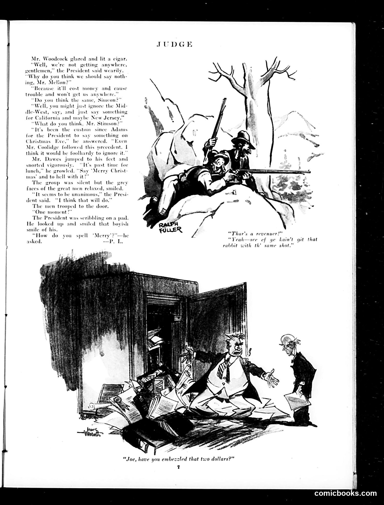 Judge — December 26, 1931 — page 9: Judge, 1931-12-26