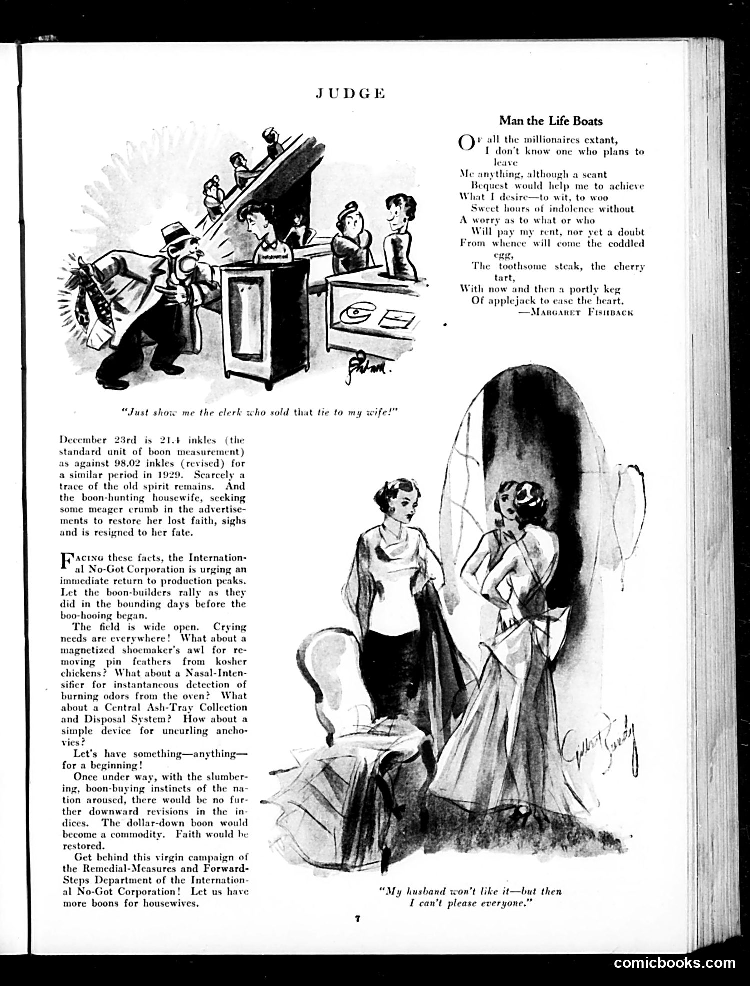 Judge — January 2, 1932 — page 9: Judge, 1932-01-02