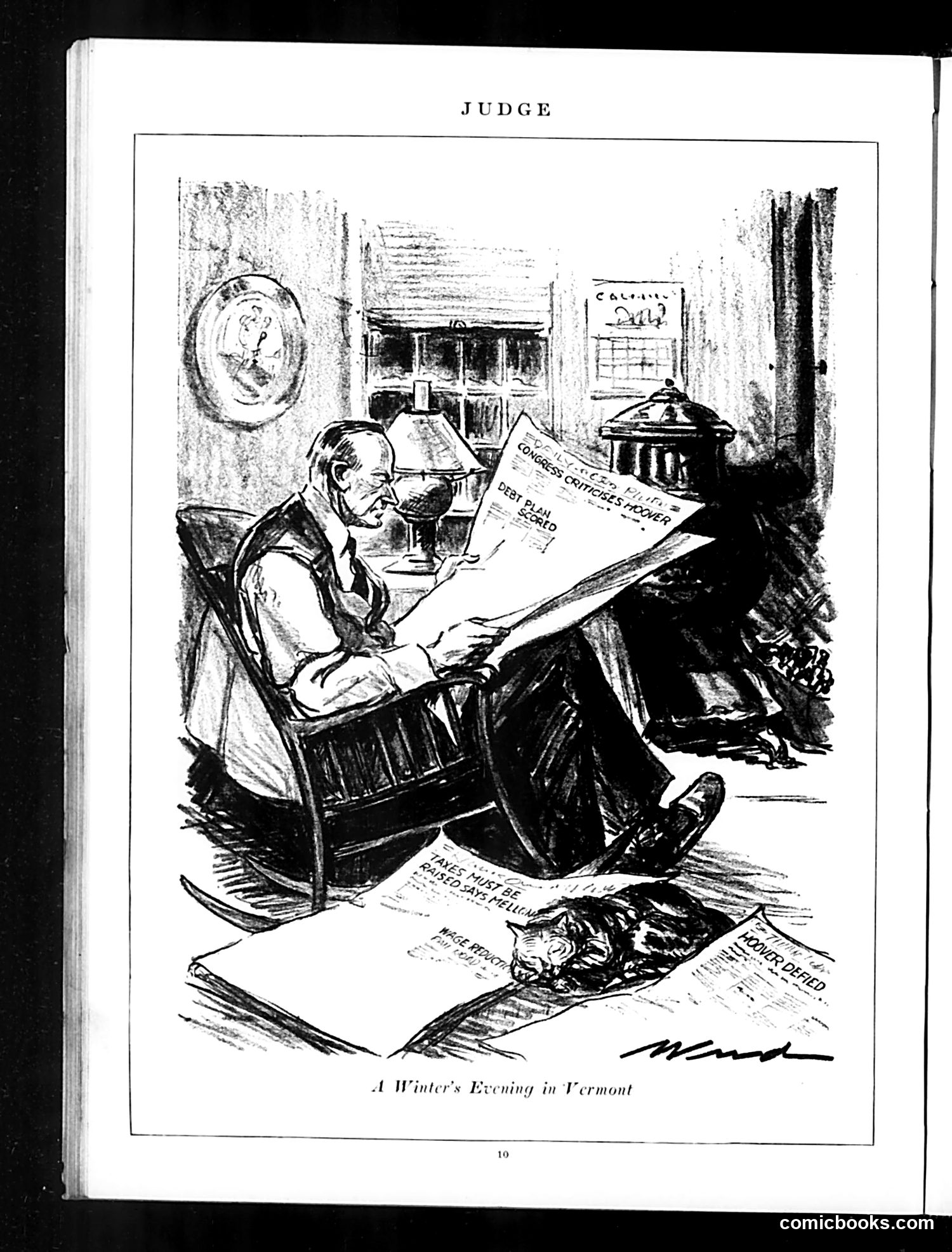 Judge — January 9, 1932 — page 12: Judge, 1932-01-09