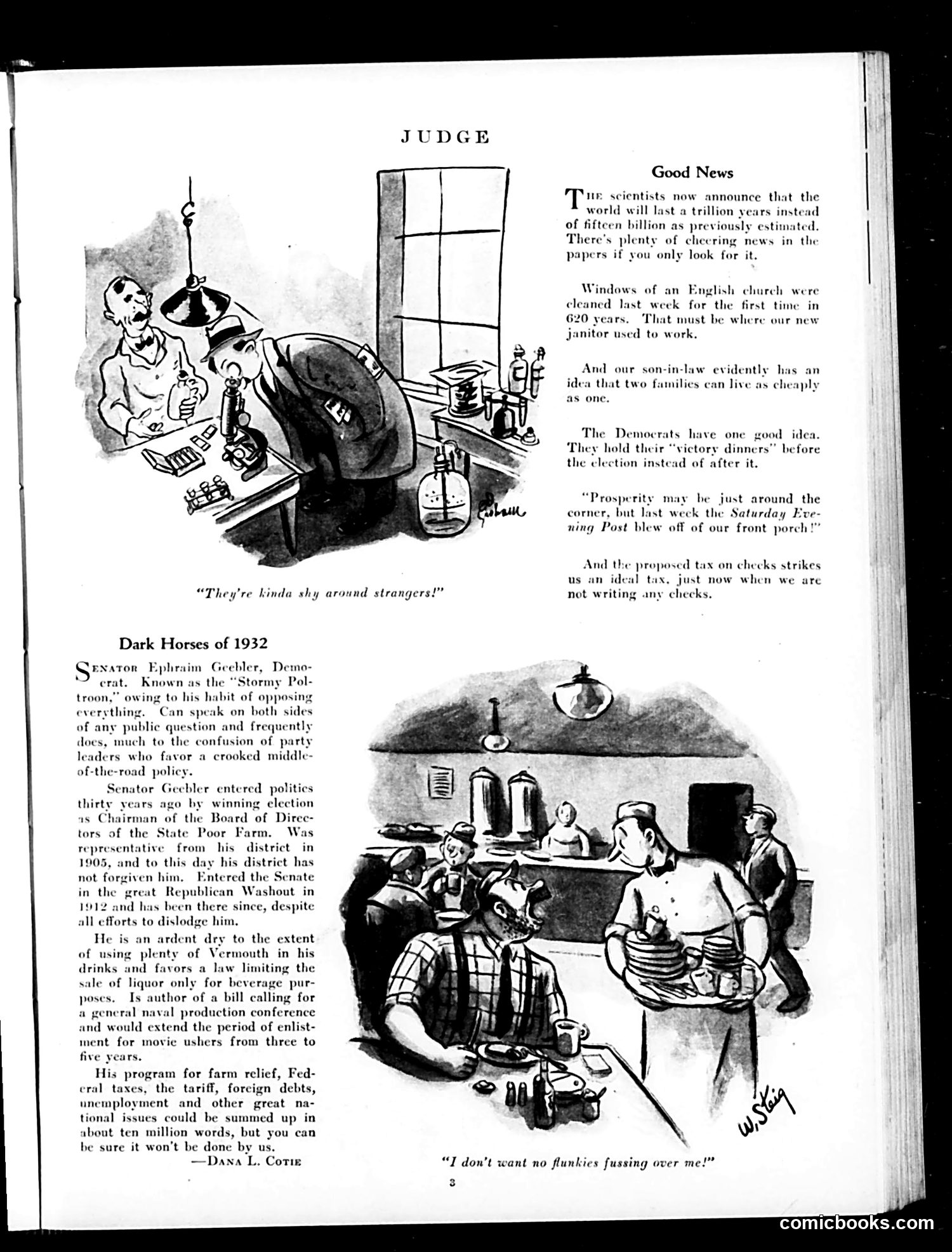 Judge — January 30, 1932 — page 5: Judge, 1932-01-30