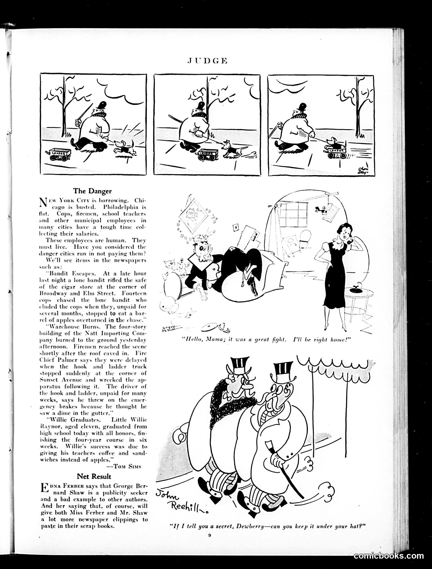 Judge — February 6, 1932 — page 11: Judge, 1932-02-06