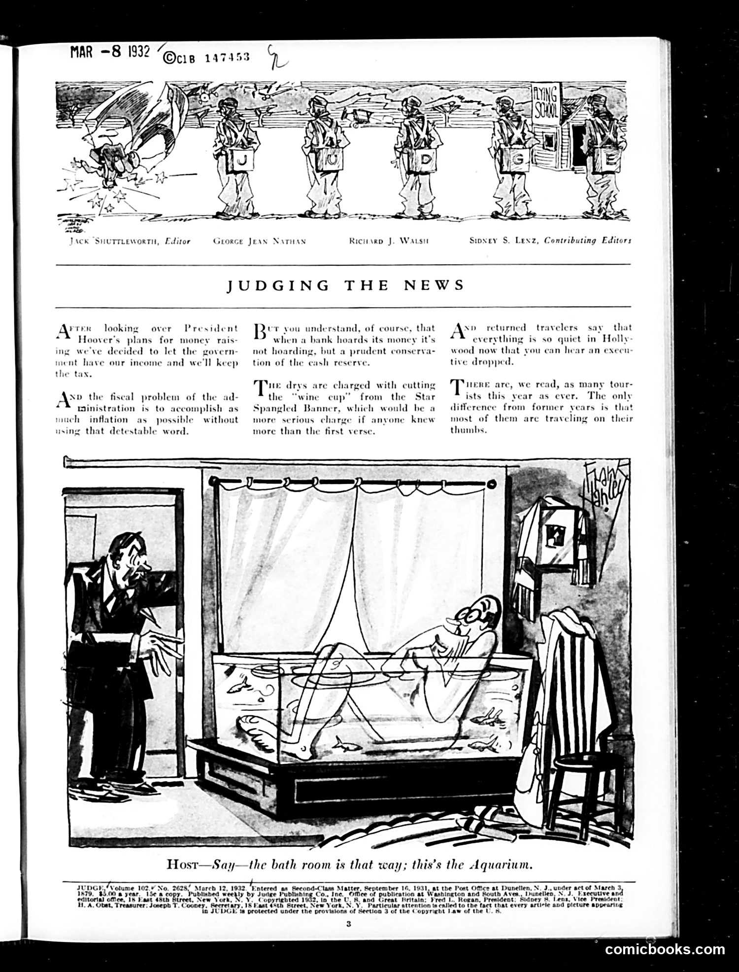 Judge — March 12, 1932 — page 5: Judge, 1932-03-12