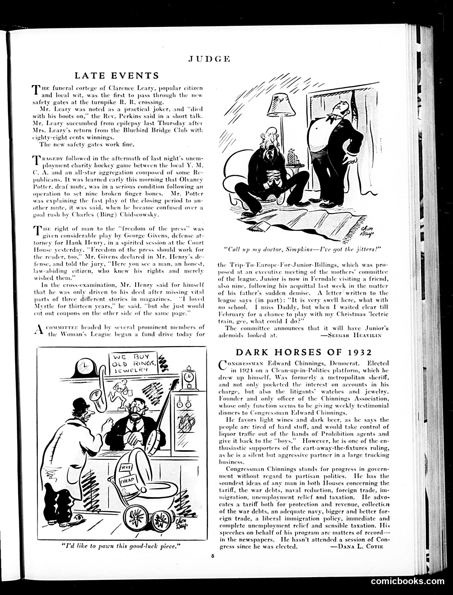 Judge — March 19, 1932 — page 7: Judge, 1932-03-19