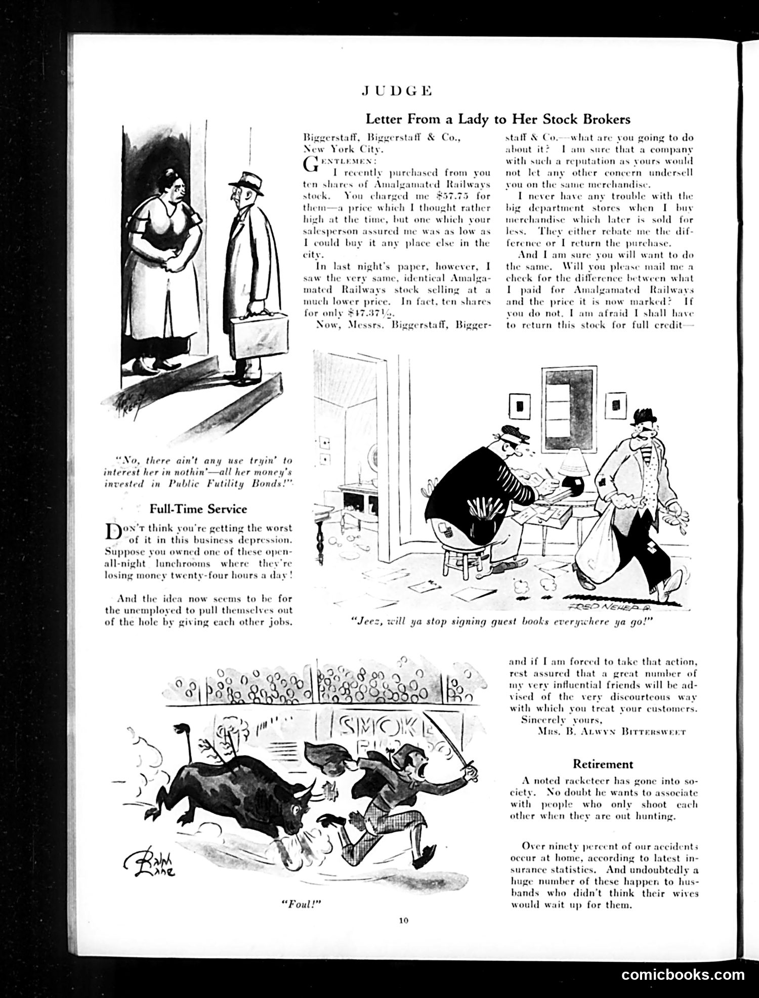 Judge — March 19, 1932 — page 12: Judge, 1932-03-19